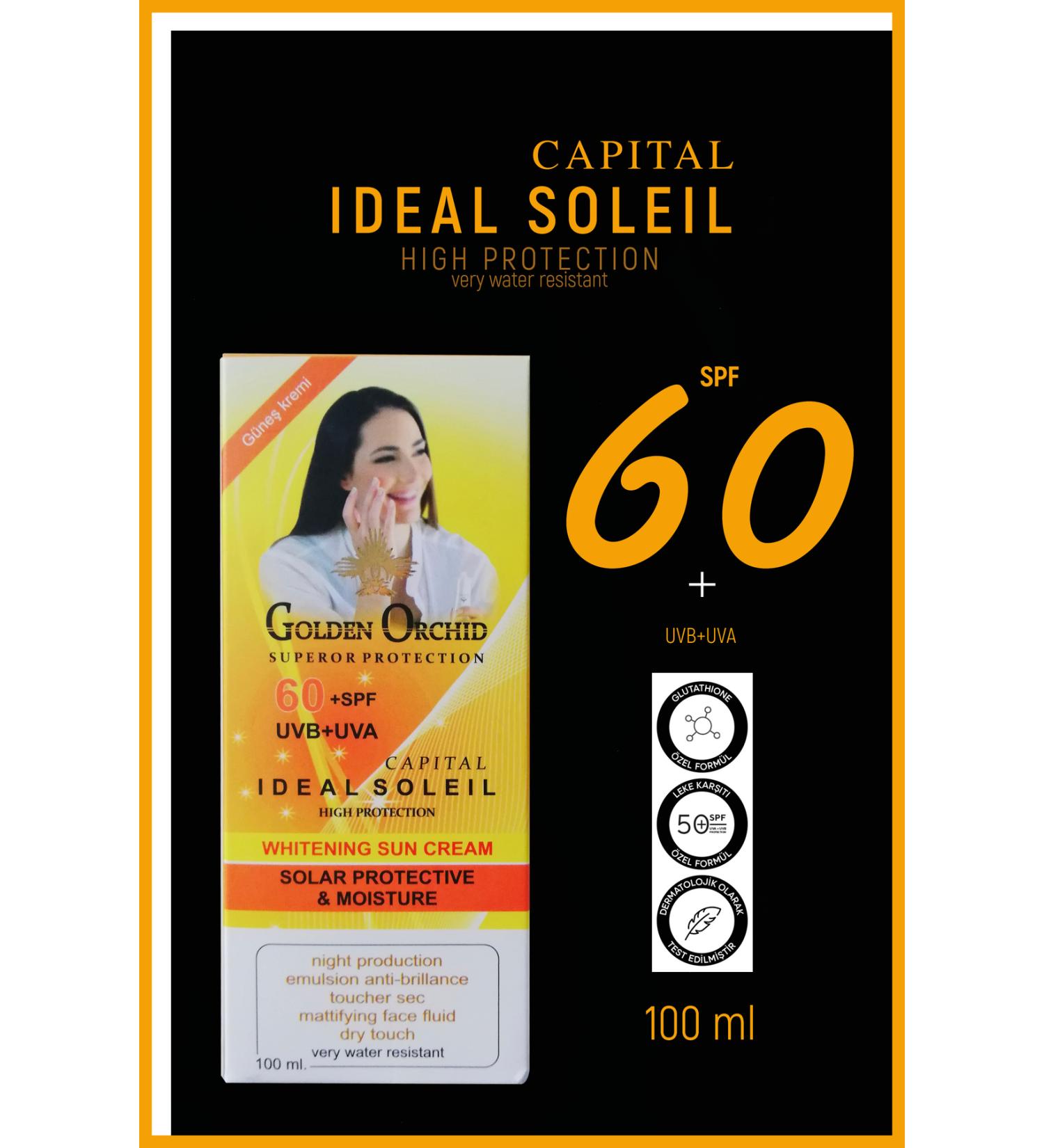 Golden Orchid Sunscreen 60spf (100ML) - Buy Online on GoSupps.com