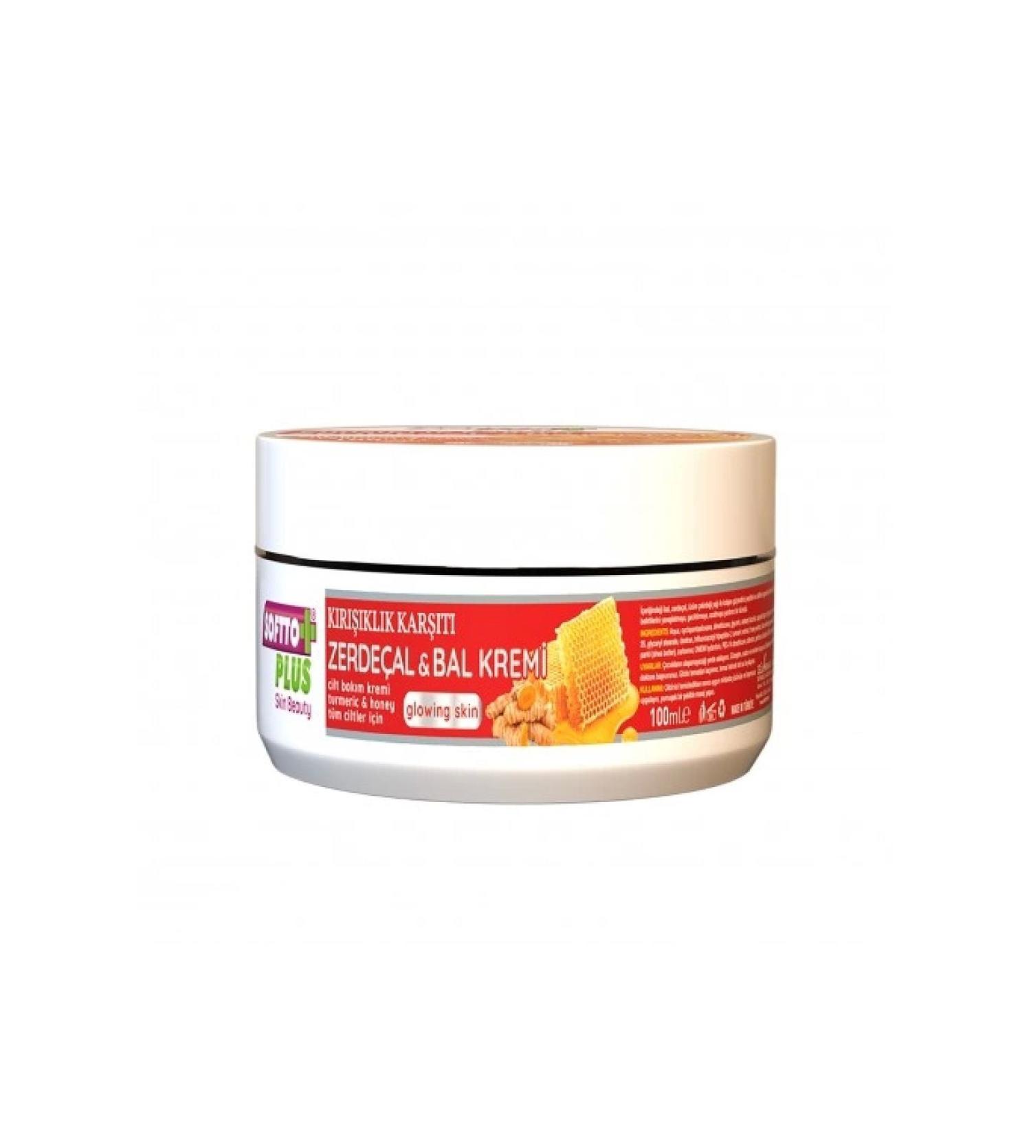 Softo Plus Softto Plus Anti-Wrinkle Turmeric & Honey Cream 100ml