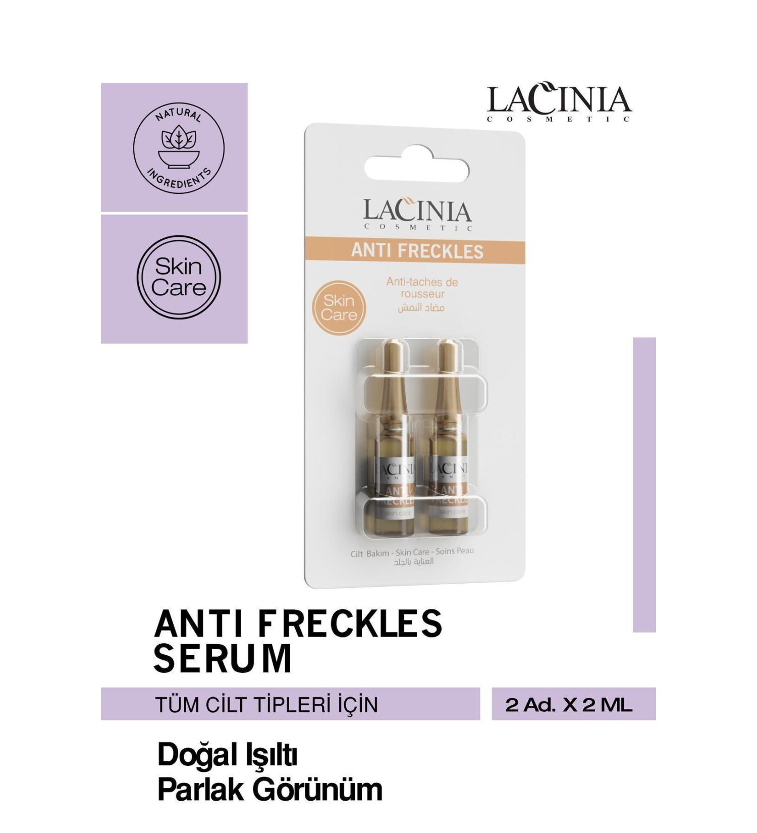 Lacinia Anti Freckles 2-Piece Skin Care Serum Against Freckles and Stains - Buy Online on GoSupps.com