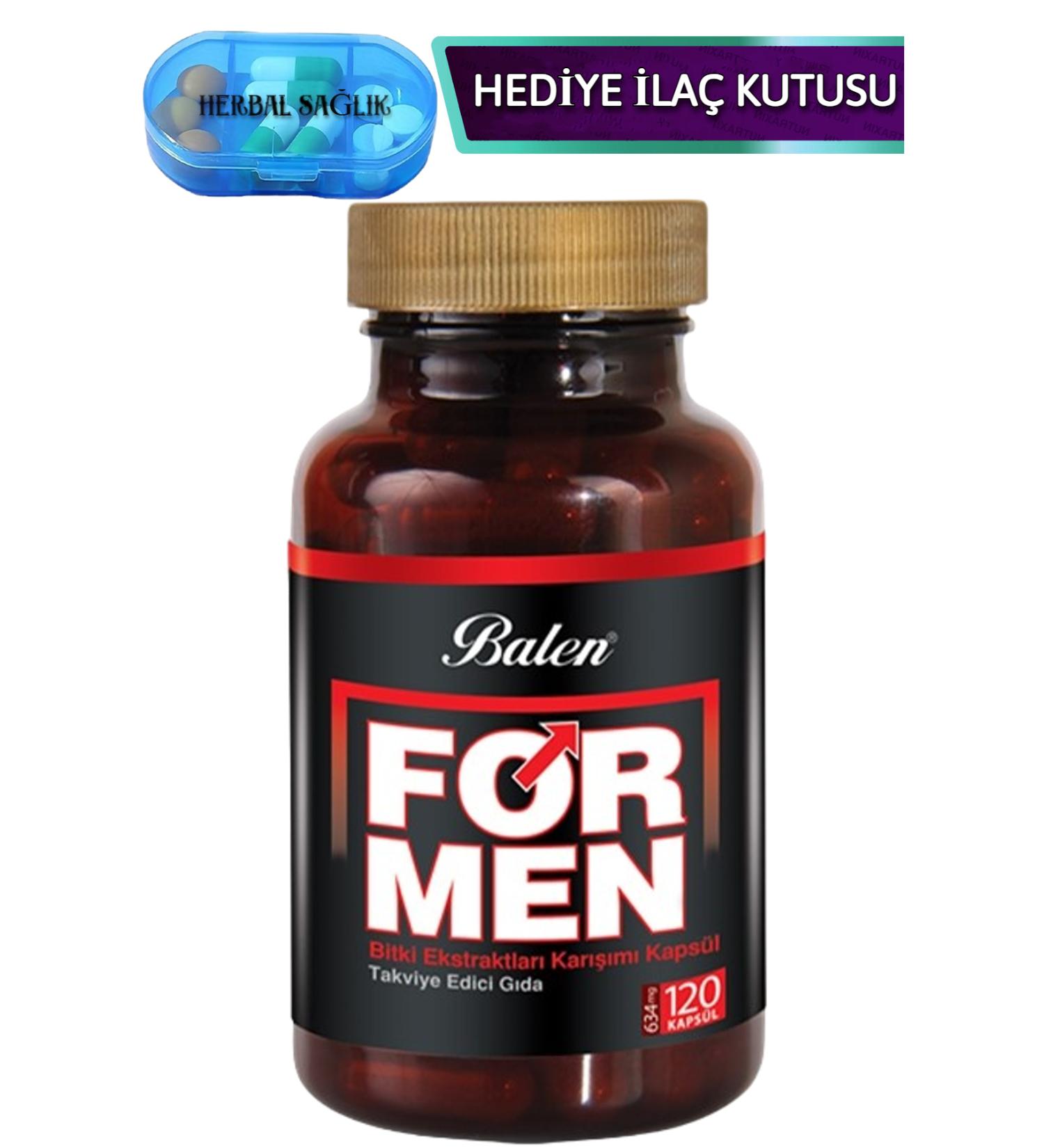Balen Formen Plant Extracts Mixture 120 Capsules 634 Mg