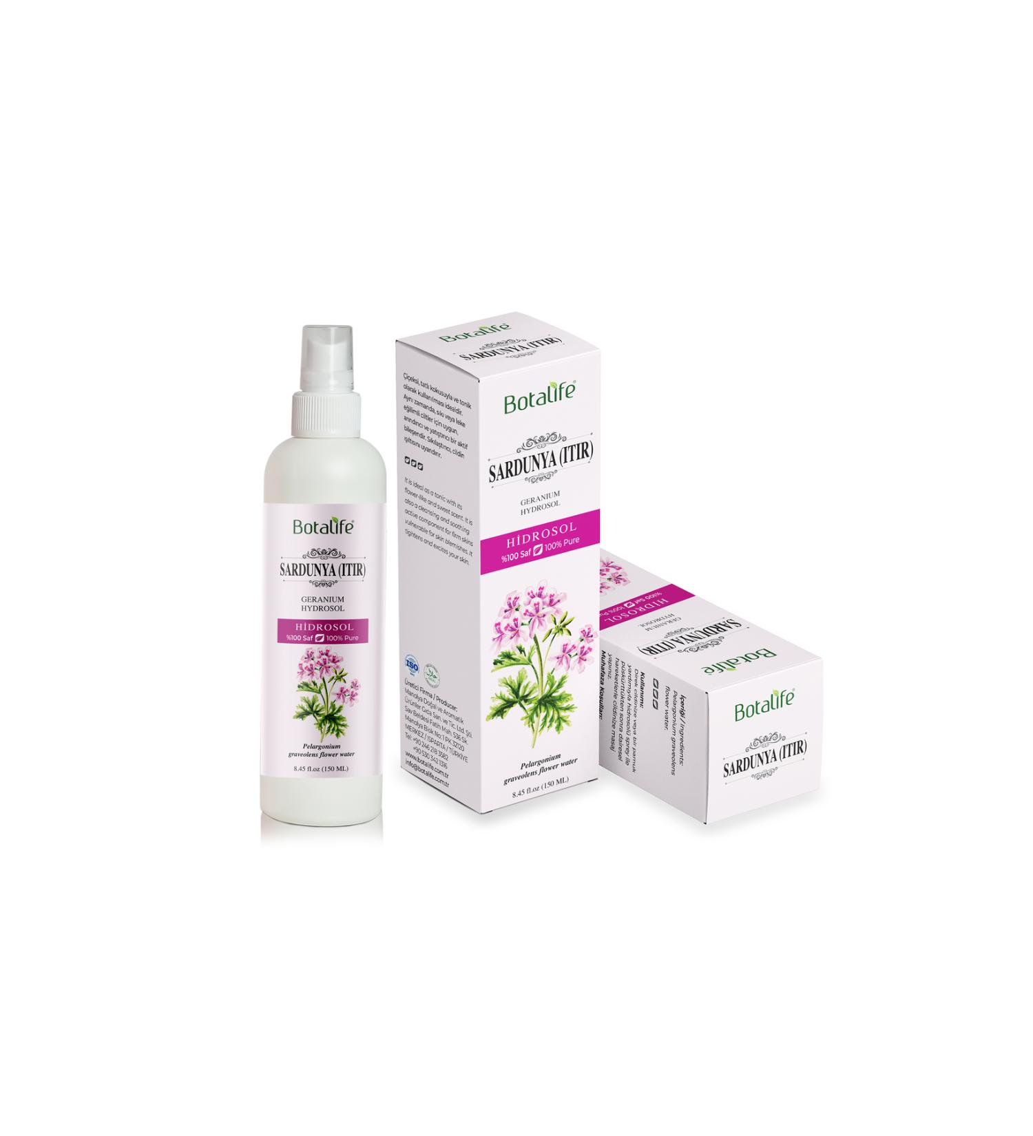Botalife Geranium Hydrosol 150ml - Geranium Hydrosol