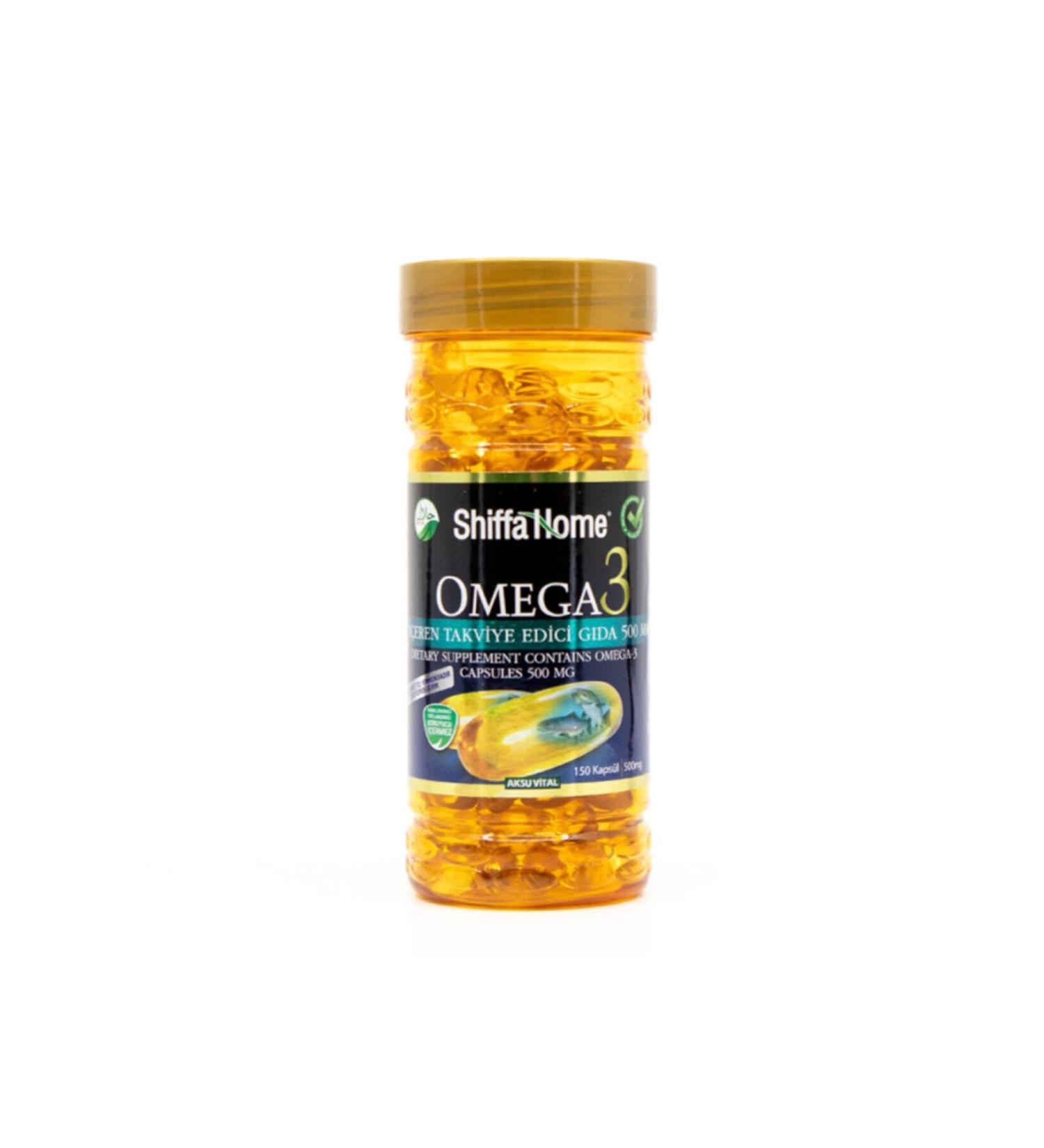 Shiffa Home Omega 3 500 Mg. (CHILDREN'S DOSE)
