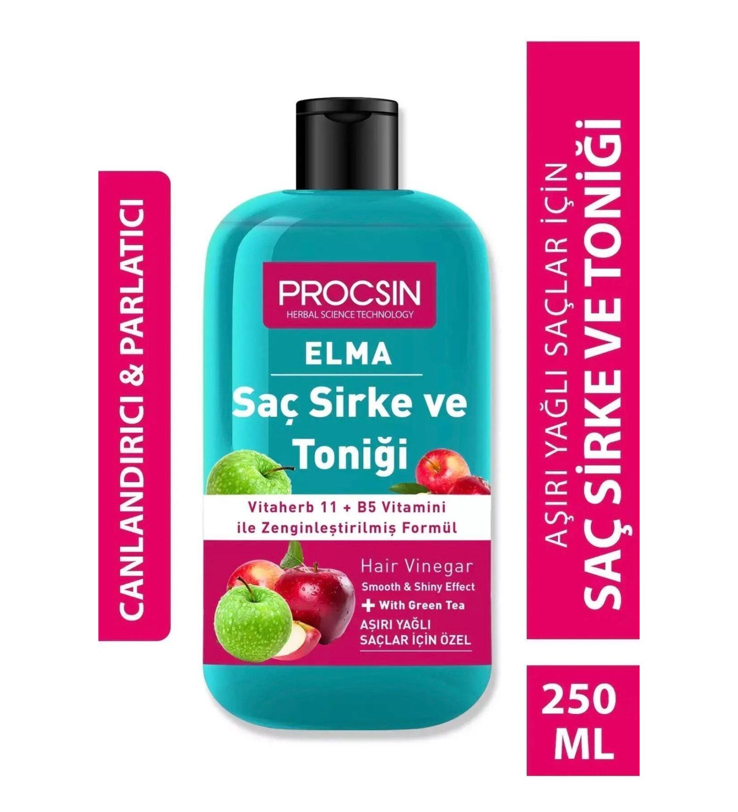 Boutique Anti-Oily Apple Hair Vinegar and Tonic 250 ML - Buy Online on GoSupps.com