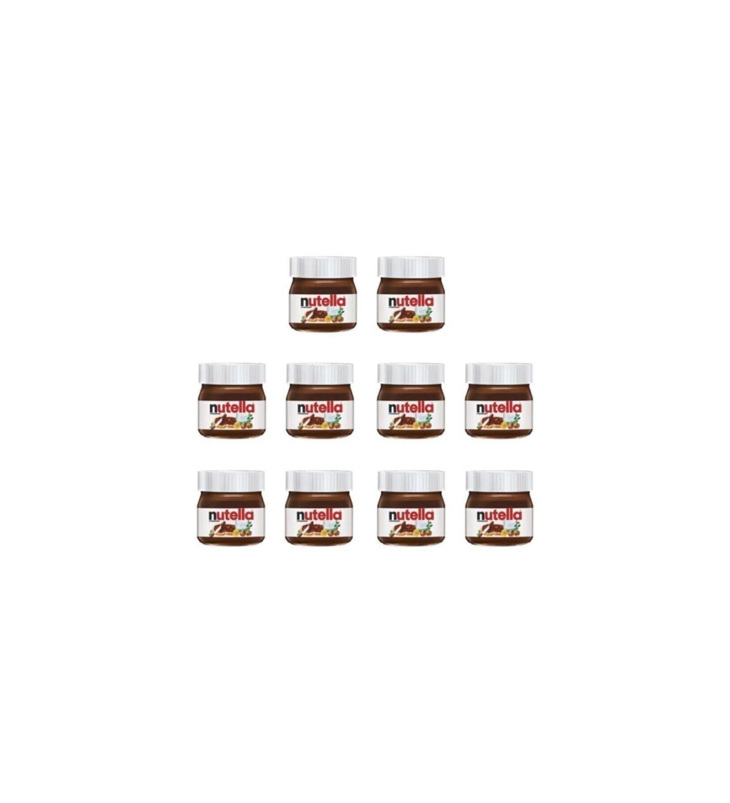 Nutella Mini Cocoa Hazelnut Cream 10 pieces 25 gr