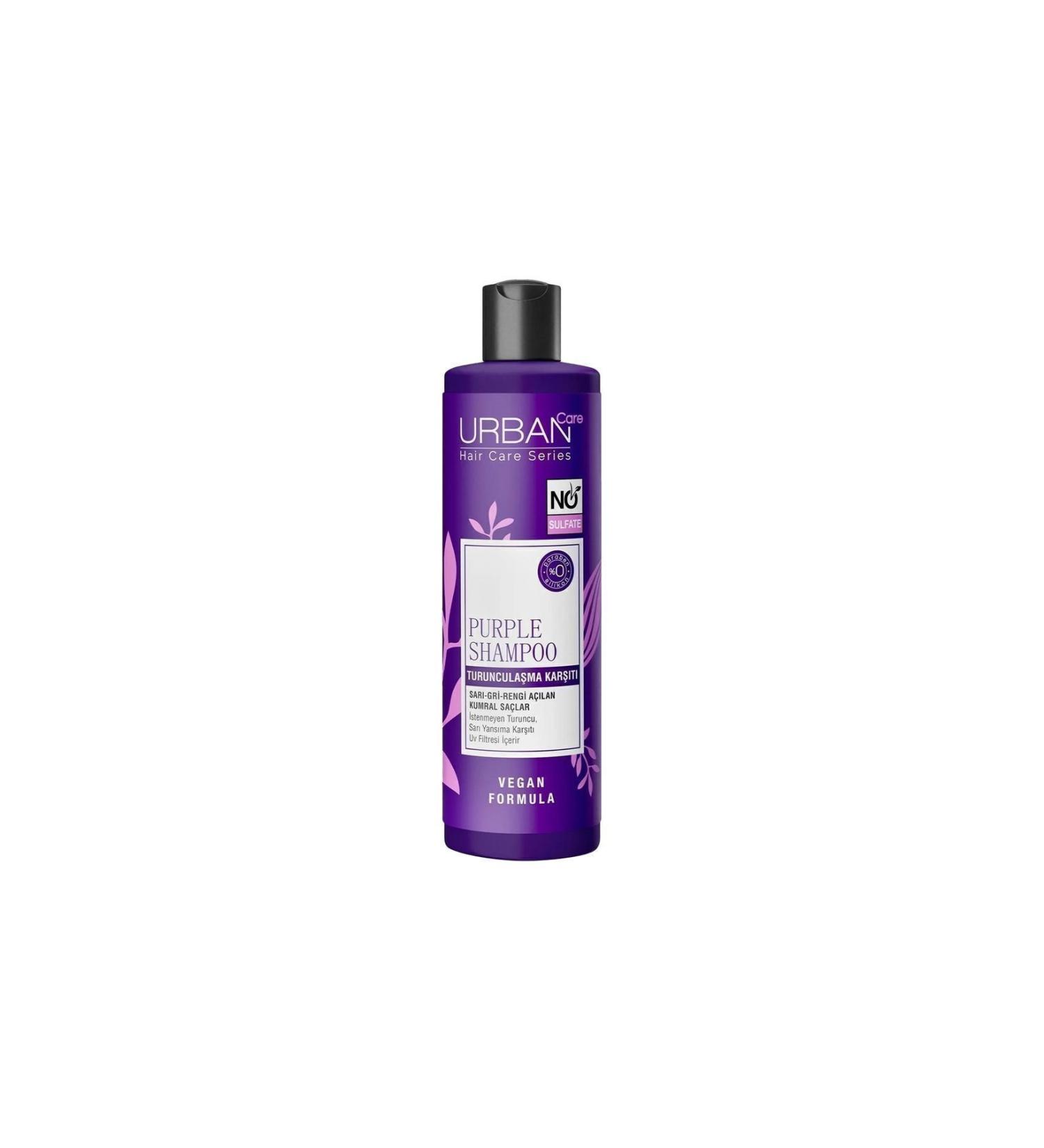 Urban Care Anti-Orange Purple Hair Care Shampoo Sulfate-Free 250 ml urbancr3