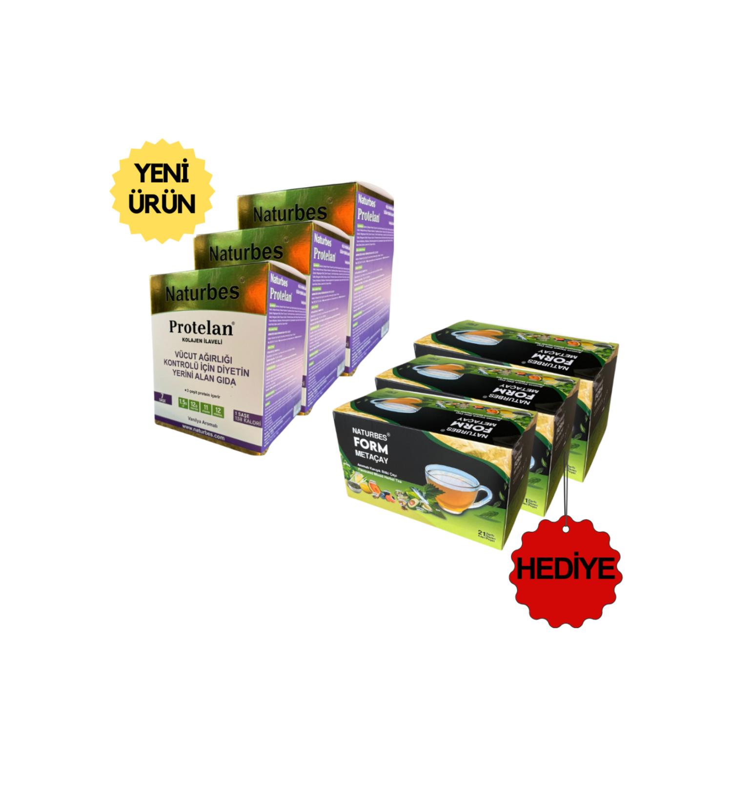 Naturbes New Protelan Collagen Added Body Weight Control Food (3 WEEKS)