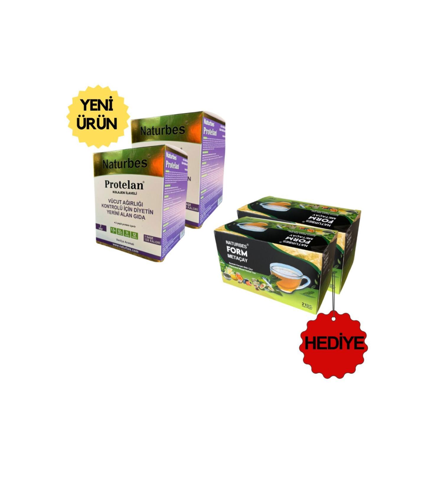 Naturbes New Protelan Collagen Supplement Body Weight Control Food (2 Weeks)