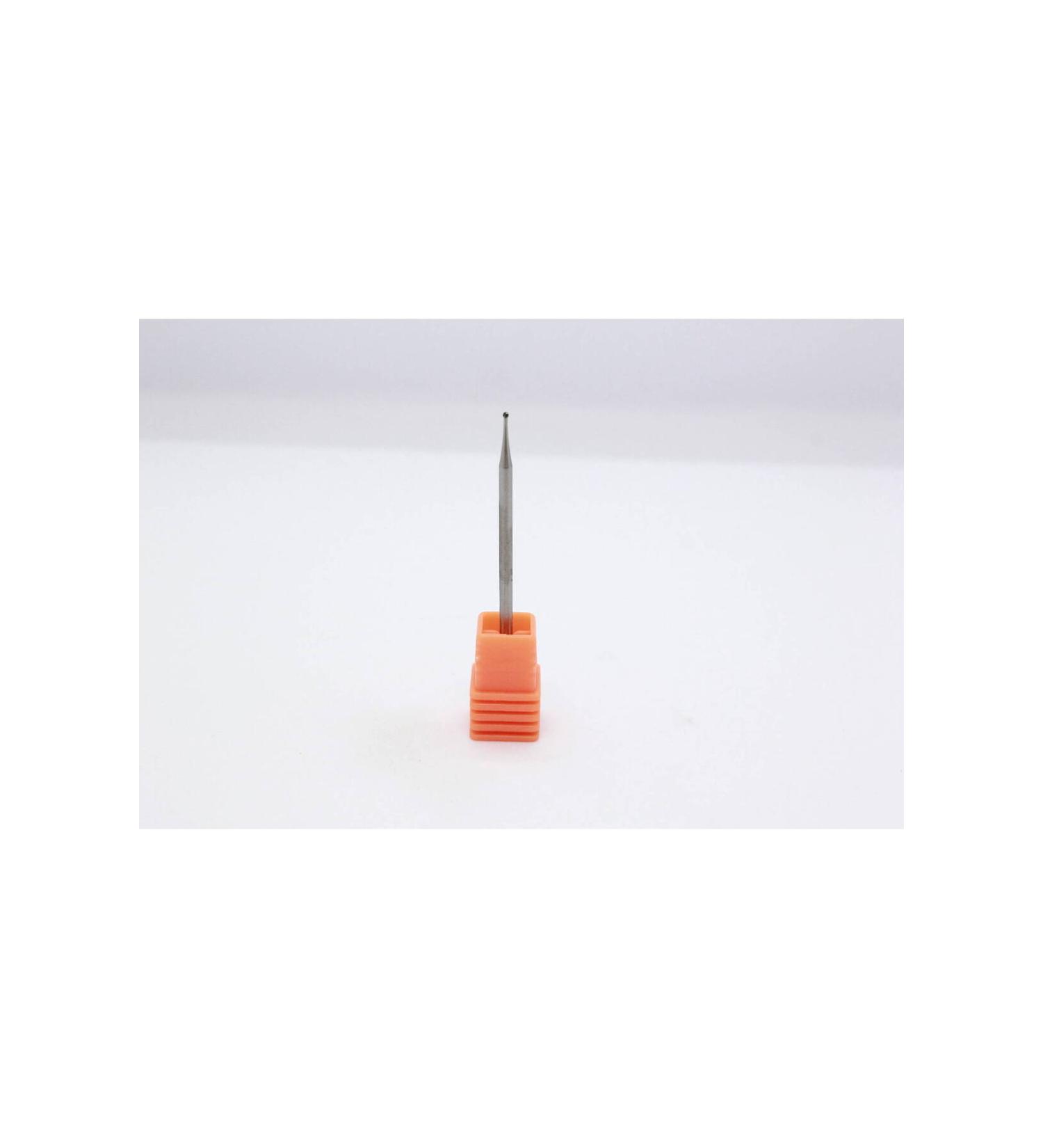 MEISINGER HARD METAL BURST - BALL-SHAPED - DIAMETER 1 mm - SPIRAL CLUTCH