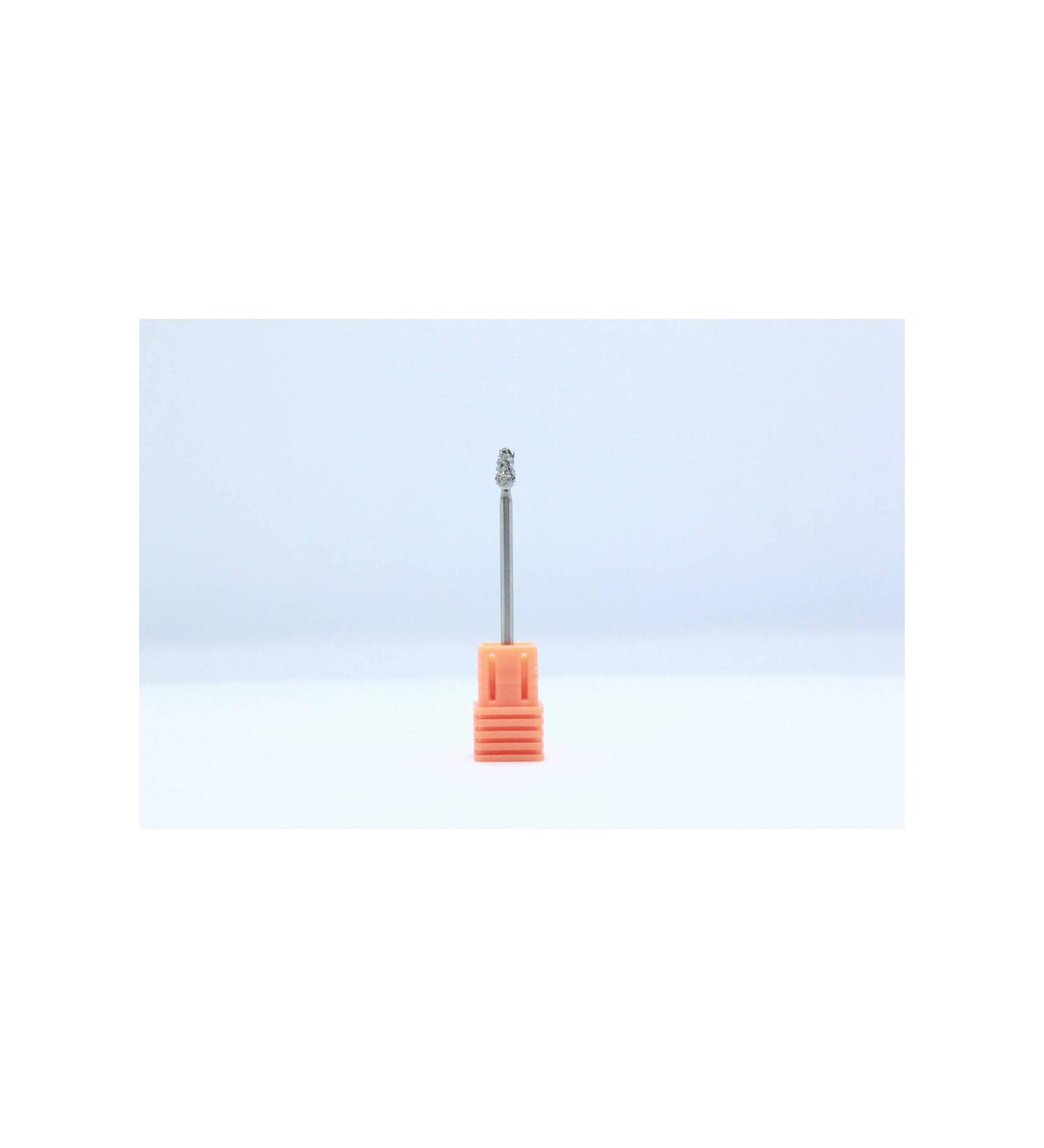 MEISINGER HARD METAL BURST - CONICAL CUT HEAD - DIAMETER 2.7 mm - LARGE GRAVEL