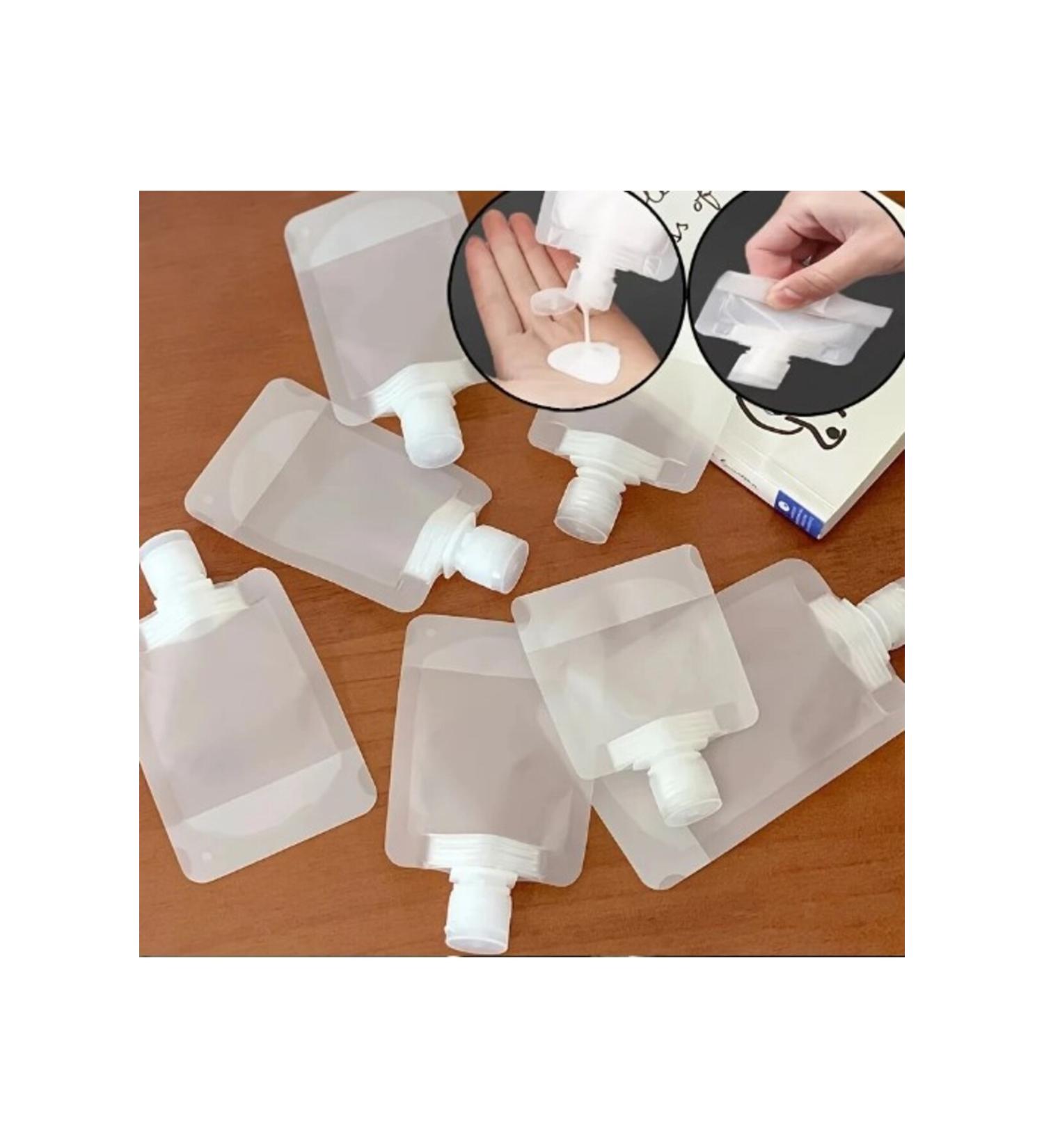 aisha design 3 Pieces 100ml Cream Shampoo Container Reusable Set