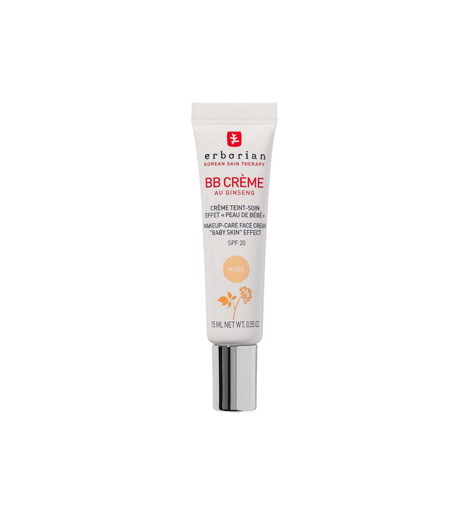 erborian Ginseng BB Cr me Baby Skin" Effect - BB Cream Nude - 15 ml - Buy Online on GoSupps.com
