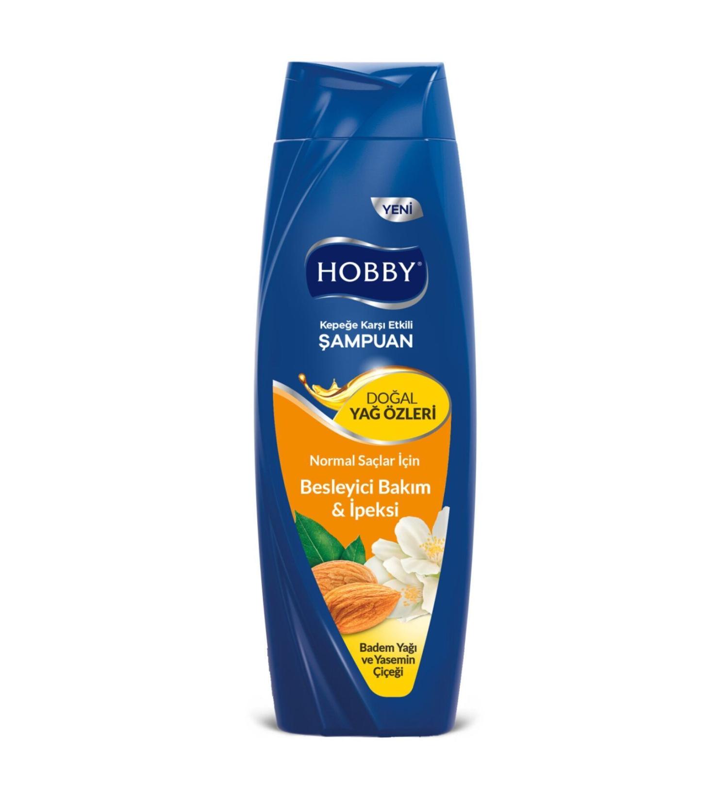 Hobby Almond and Jasmine Essence Shampoo 600 ml