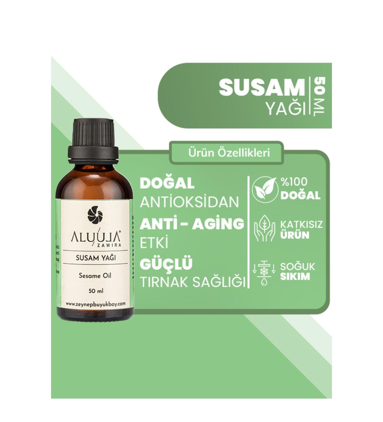 ALUULA Zawira Sesame Oil 50 Ml - Buy Online on GoSupps.com