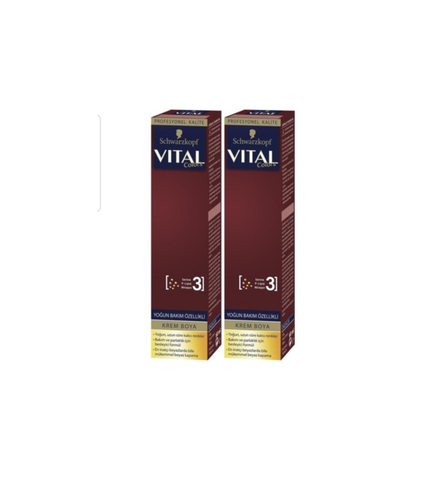 Schwarzkopf Wine Red Vital Colors Tube Paint 5-889