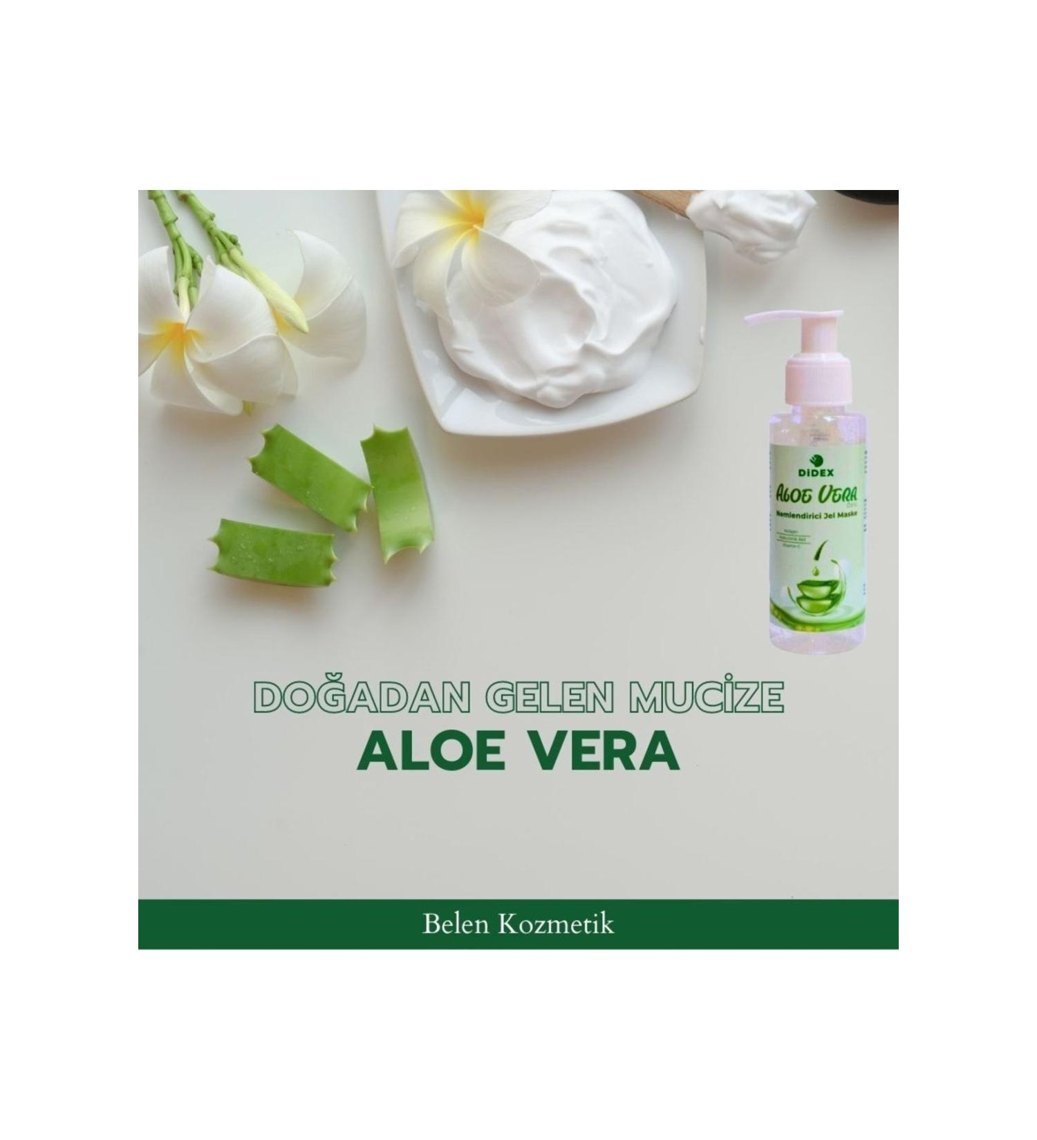DIDEX Aloe Vera Extract Moisturizing Gel Mask 100 ml - Buy Online on GoSupps.com
