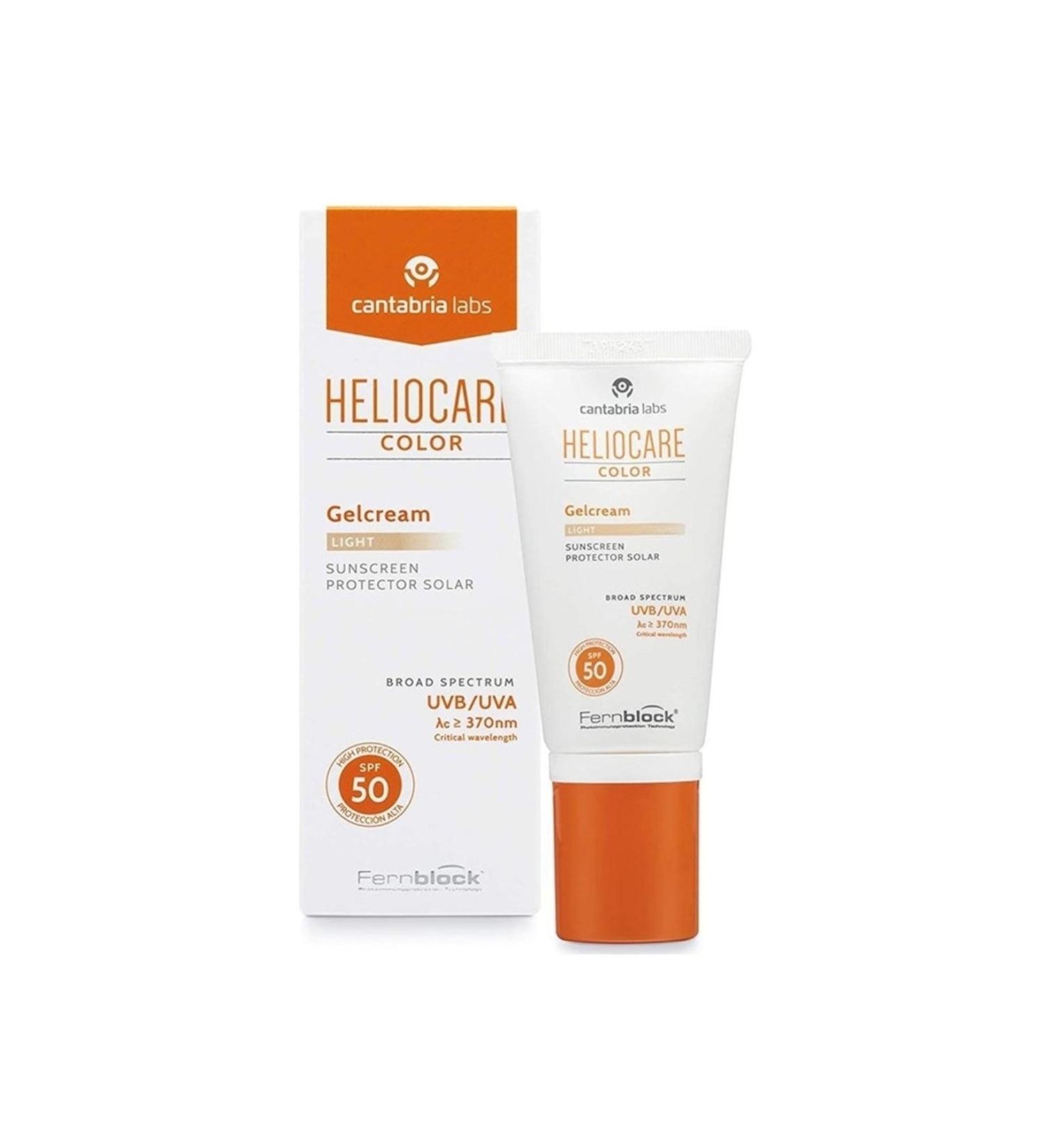 Heliocare Gel Cream Color Light Spf 50 50 Ml (hcr101)