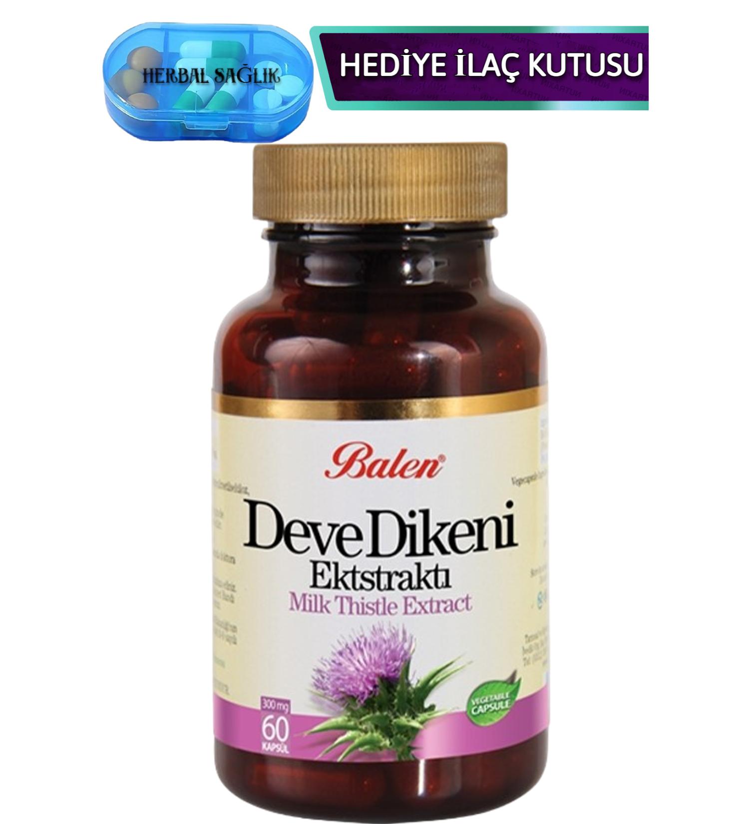 Balen Milk Thistle Extract Capsule 375 Mg 60 Capsules