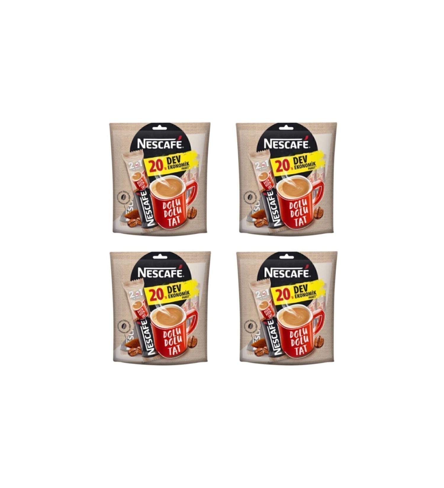 Nescafe 2 in 1 Multi Pack of 4