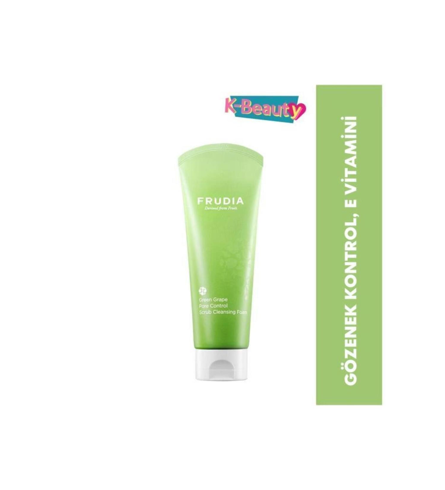 Frudia Green Grape Foaming Pore Control Cleanser 145 pore tightening face wash gel