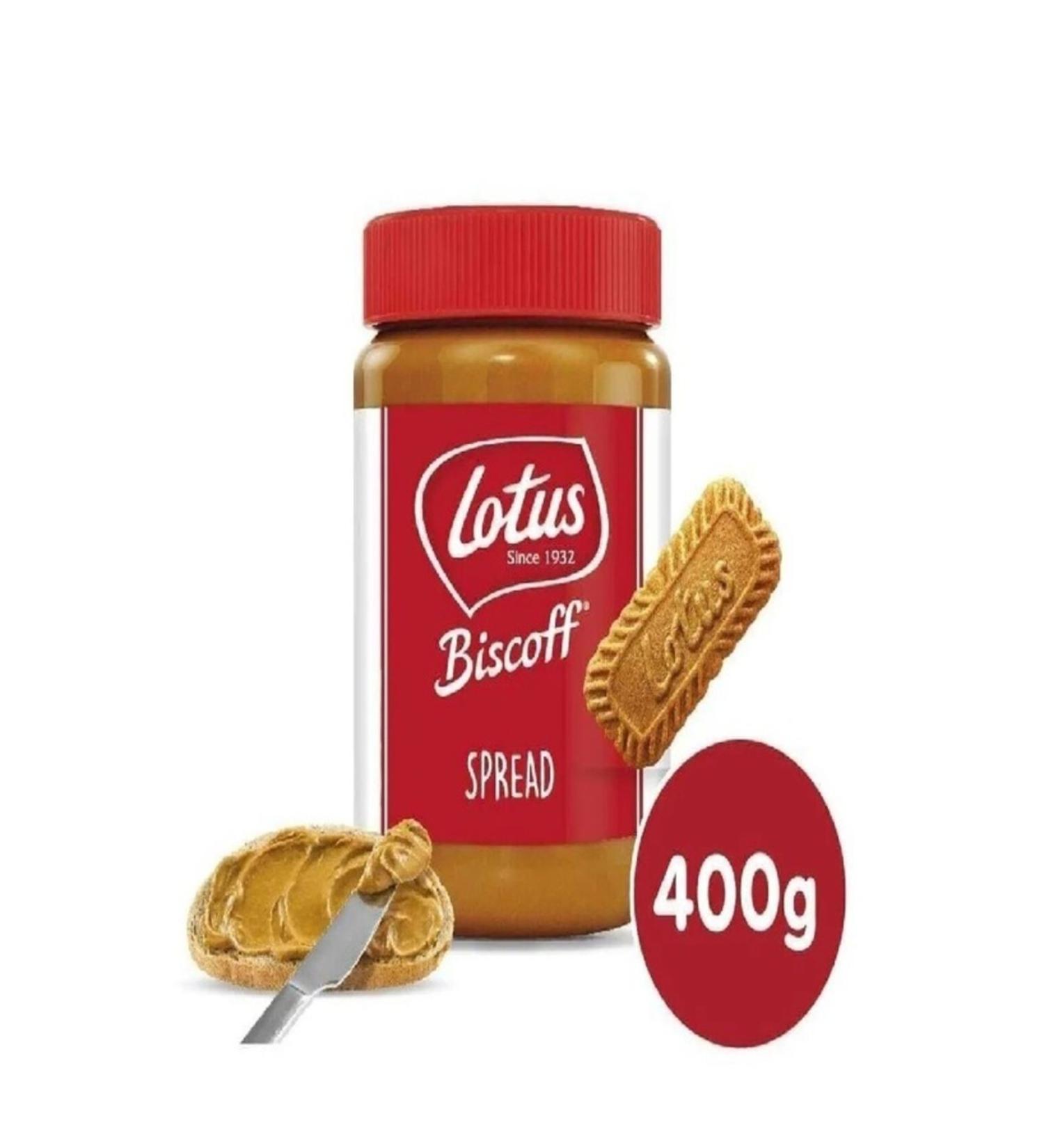 Lotus Biscoff spreadable caramelized 400 gr Biscoff Spread original 400 gr