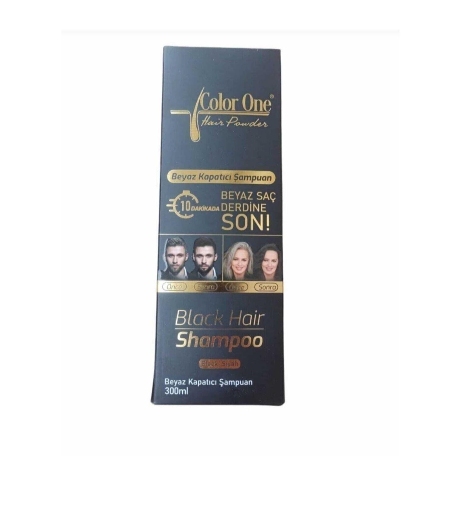 Color One Hair Blackening Shampoo 300ml