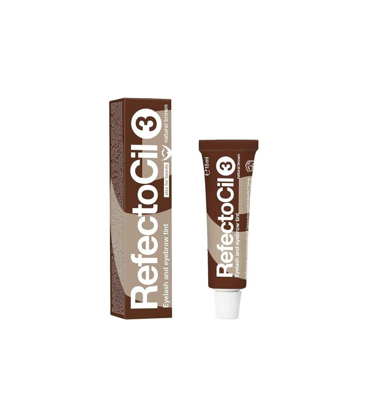Refectocil REFECTOCIL EYEBROW AND EYELASH DYE NO: 3 DARK BROWN 15ML