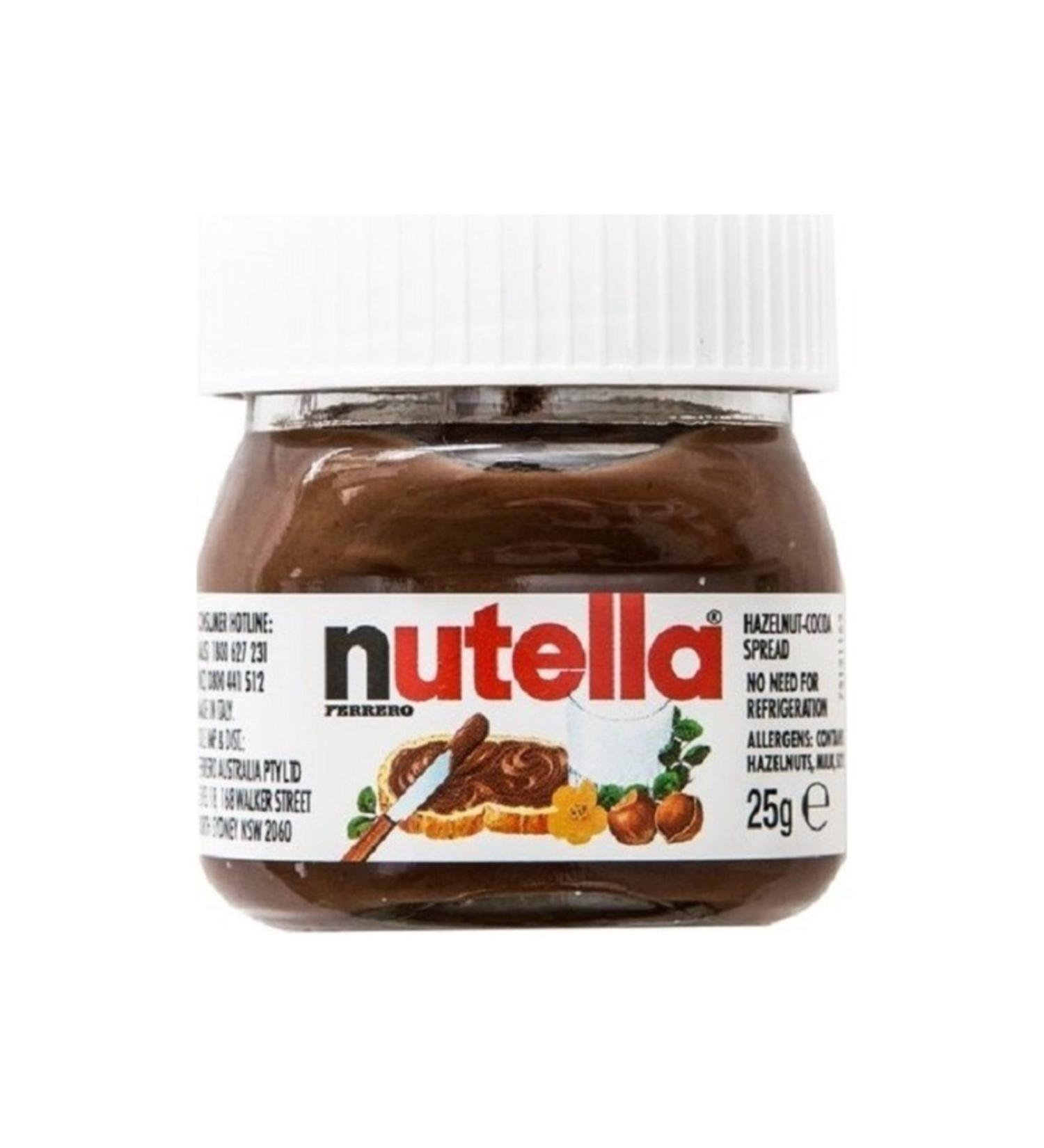 Nutella Mini Hazelnut Cream Set of 6 25 gr