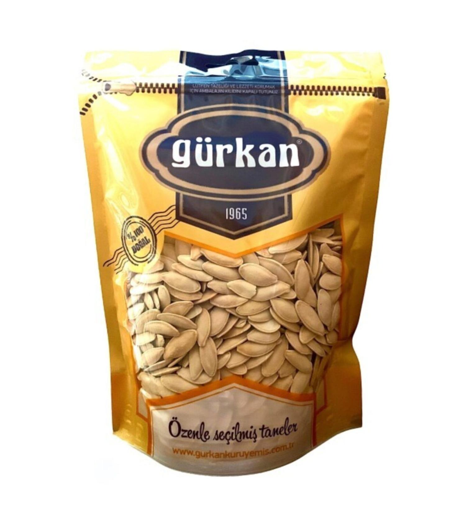 Gurkan Nuts Salted Pumpkin Seeds Double 400gr