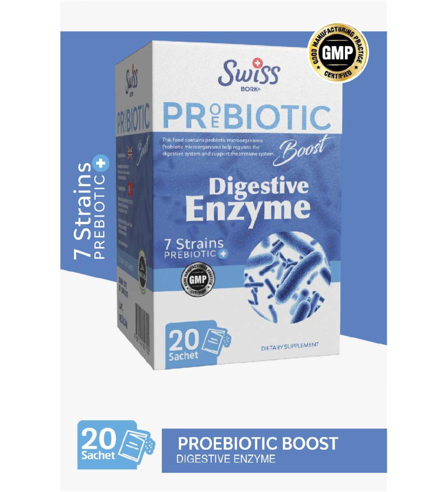 SWISS Bork Proebiotic Boost Digestive Enzyme