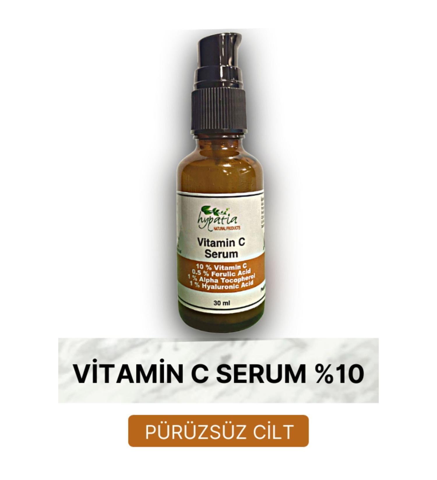 Hypatia Natural Products Brightening & Anti-Wrinkle Vitamin C Serum ()