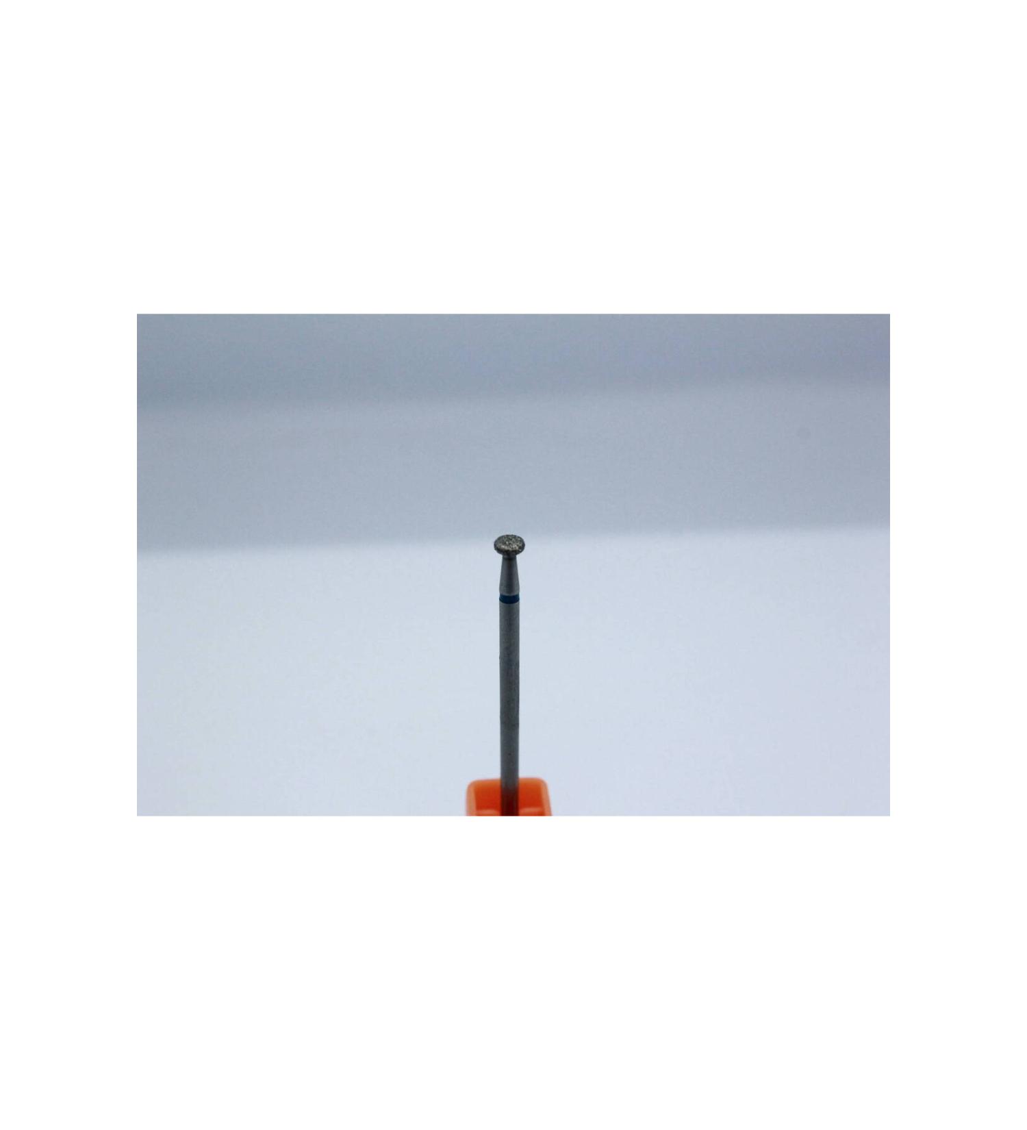 MEISINGER DIAMOND BURST - CYLINDRICAL BLUNT TIP - DIAMETER 3.5 mm - BLUE MEDIUM GRAVEL