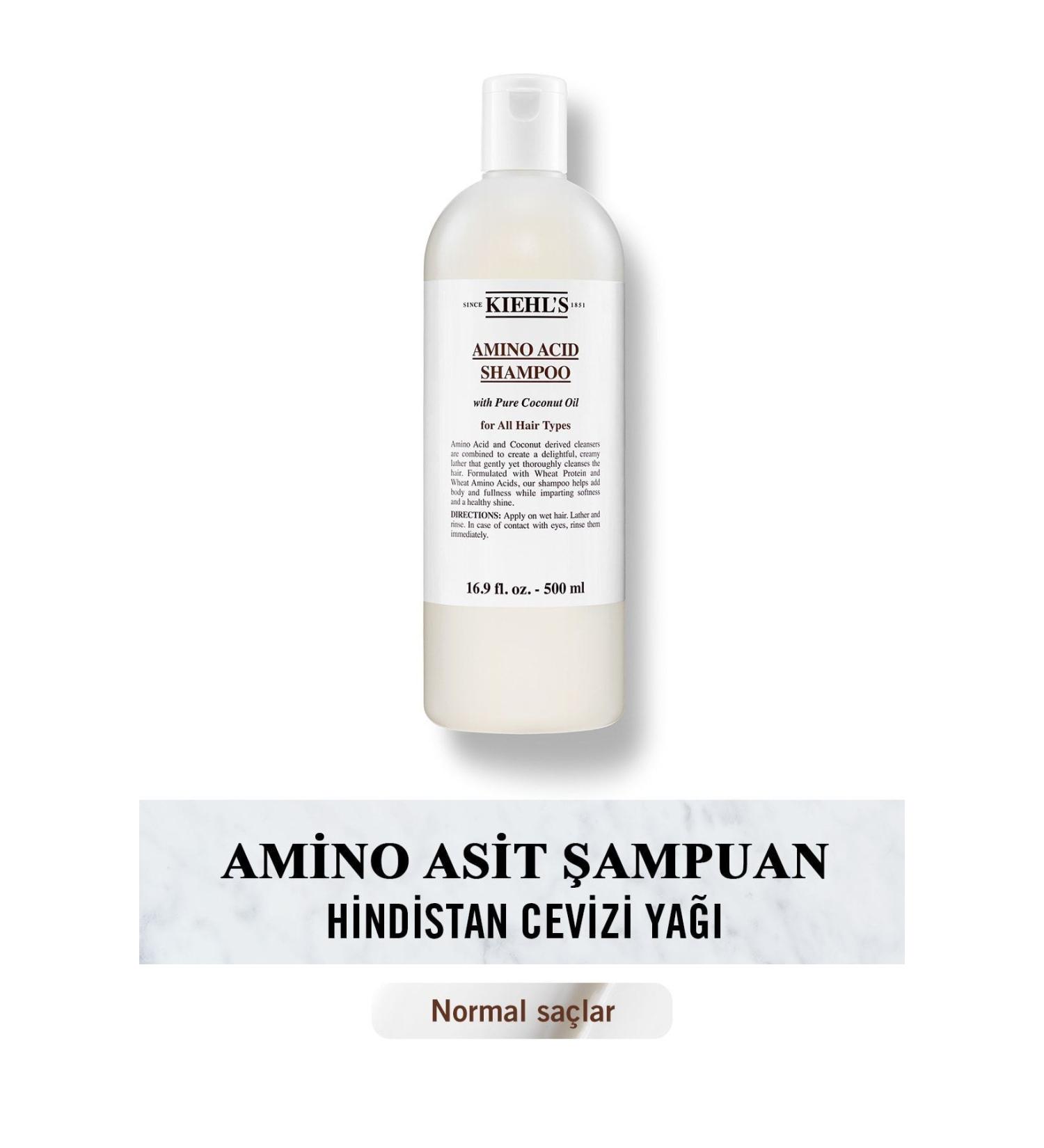 Kiehl's SHAMPOO WITH COCONUT OIL THAT NOURISHES HAIR FROM ROOT TO TIP 500 ML PGROUP.62 - Buy Online on GoSupps.com