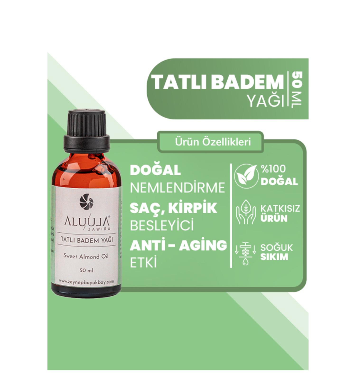Zeynep B y kbay Sweet Almond Oil 50 Ml - Buy Online on GoSupps.com