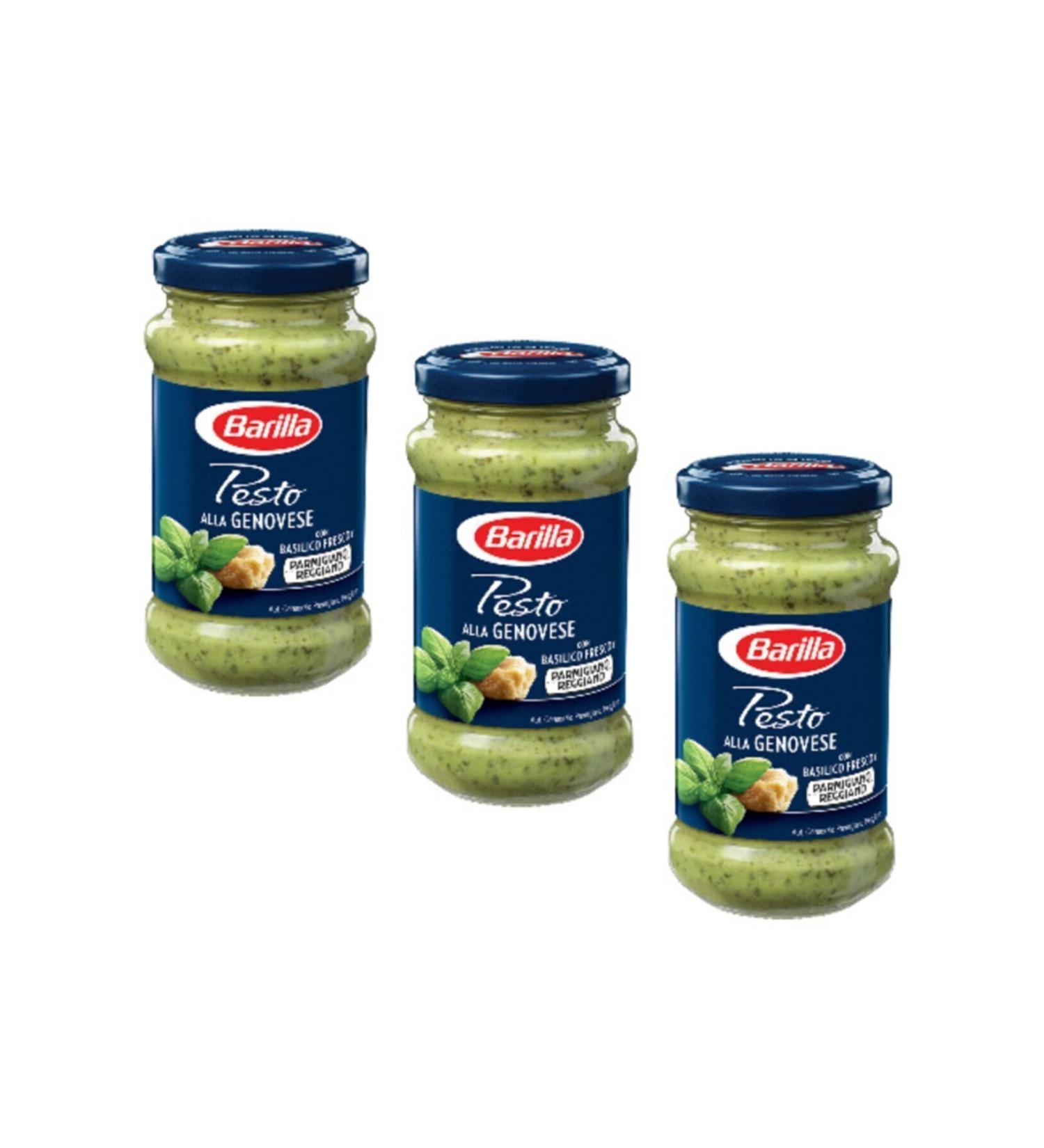 Barilla Basil Pesto (pesto Genovese) Pasta Sauce 190 Gr. X 3 Pieces