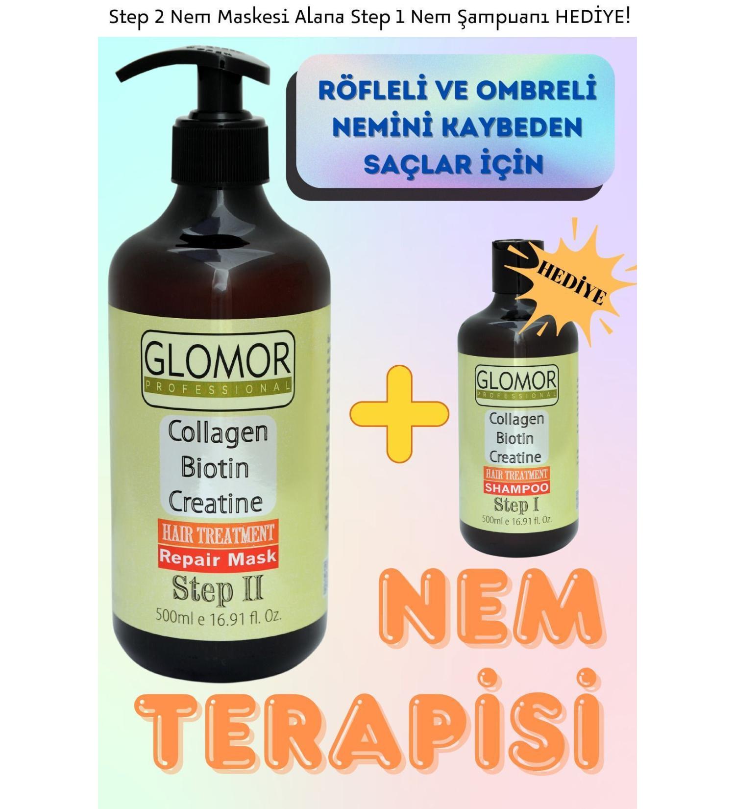 GLOMOR Moisturizing Hair Mask Hair Repair Step 2 (GIFT)