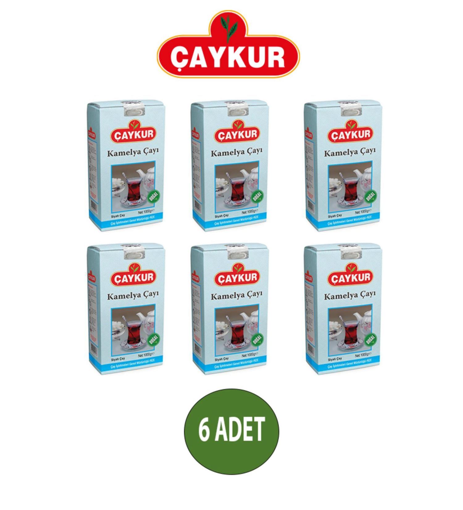 aykur CAMELLIA TEA 1000 GR. 6 PIECES (6 KILOGRAMS)