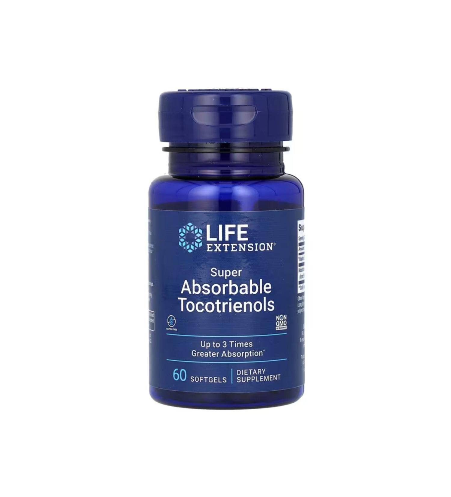 Extension Super Absorbable Tocotrienols 60 Softgels