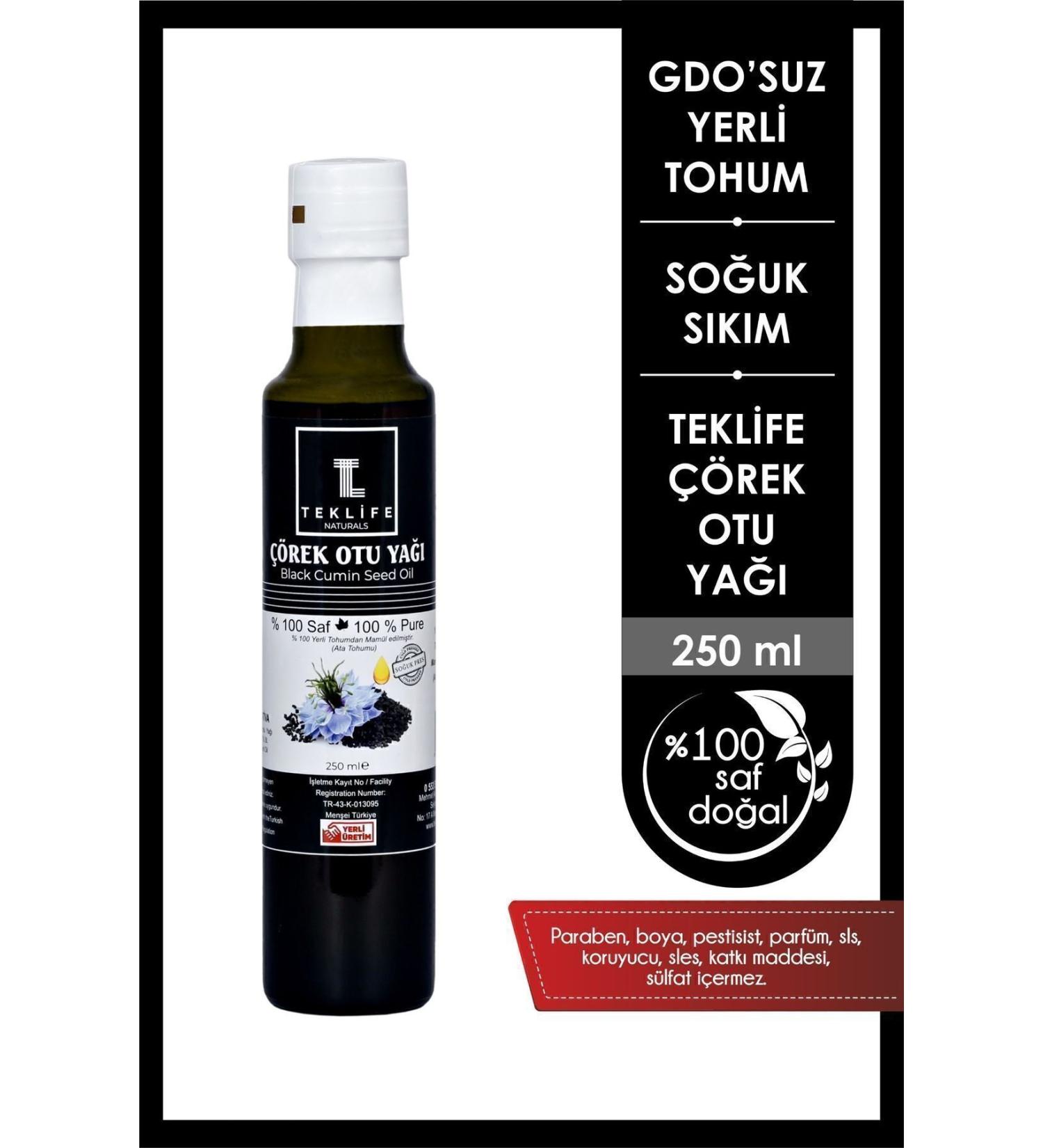 Teklife Naturals Teklife black seed oil 0 pure 250 ml