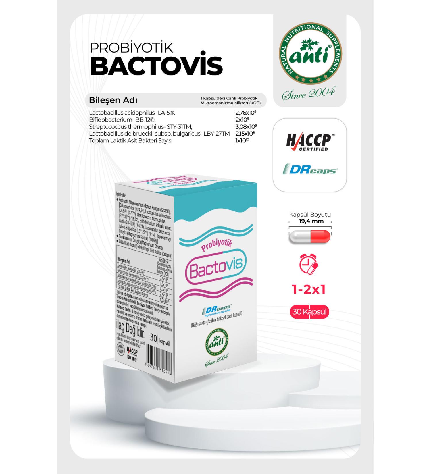 Anti Bactovis Probiotic - Buy Online on GoSupps.com