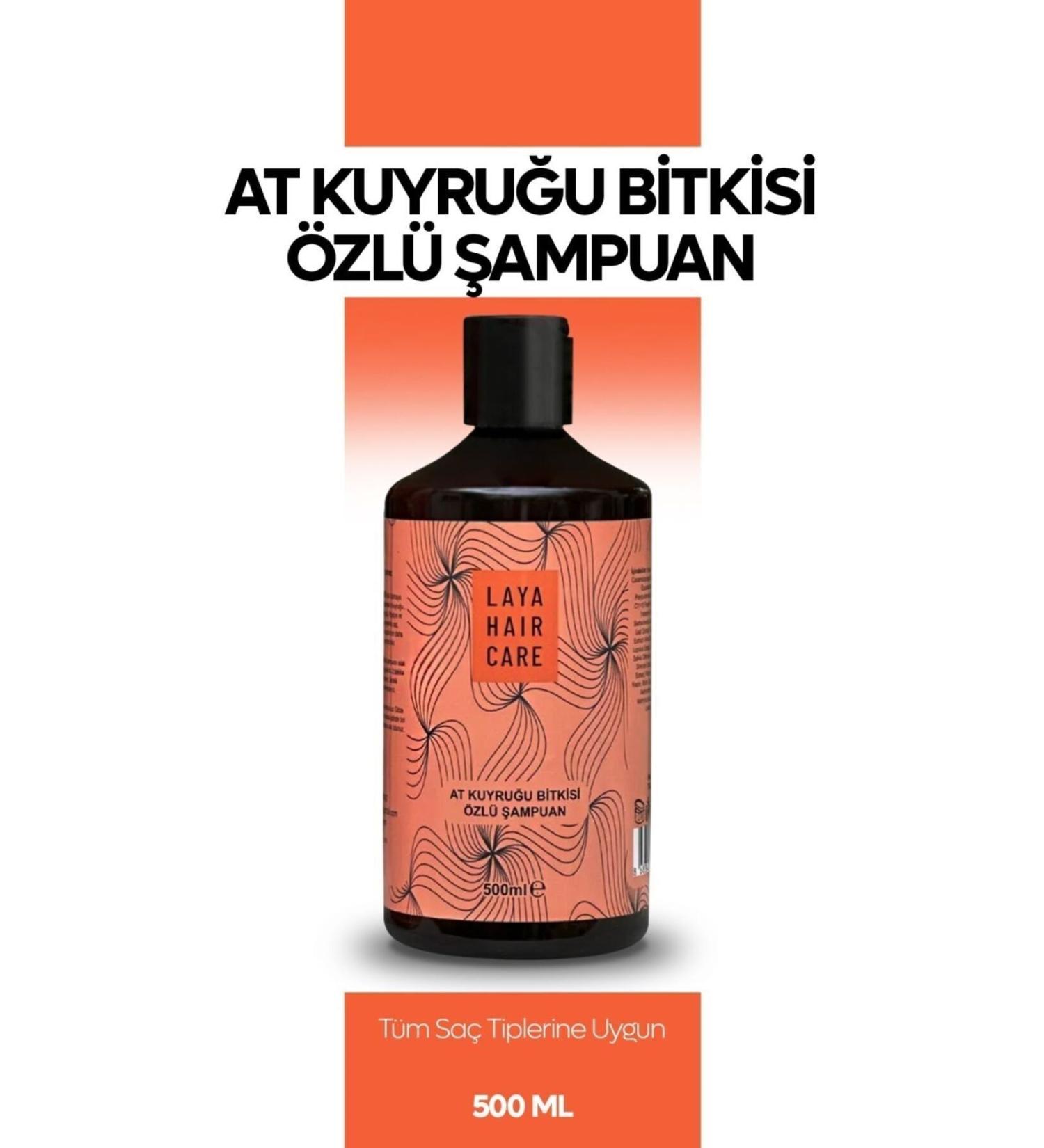 laya hair care Anti Hair Loss Care Shampoo Horsetail Extract Salt-Free Biotin and Chamomile Additive 500 Ml - Buy Online on GoSupps.com