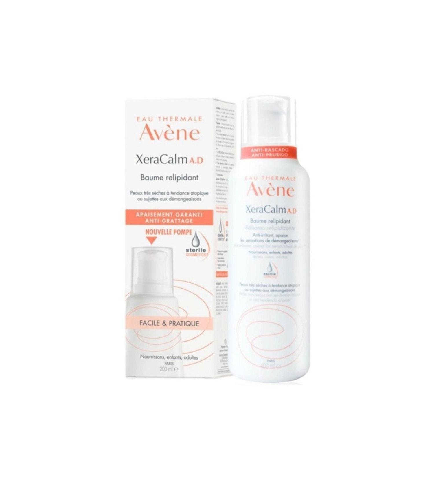 Avene Xeracalm Ad Baume Relipidant Nourishing Moisturizing Balm for Face and Body 400 ml