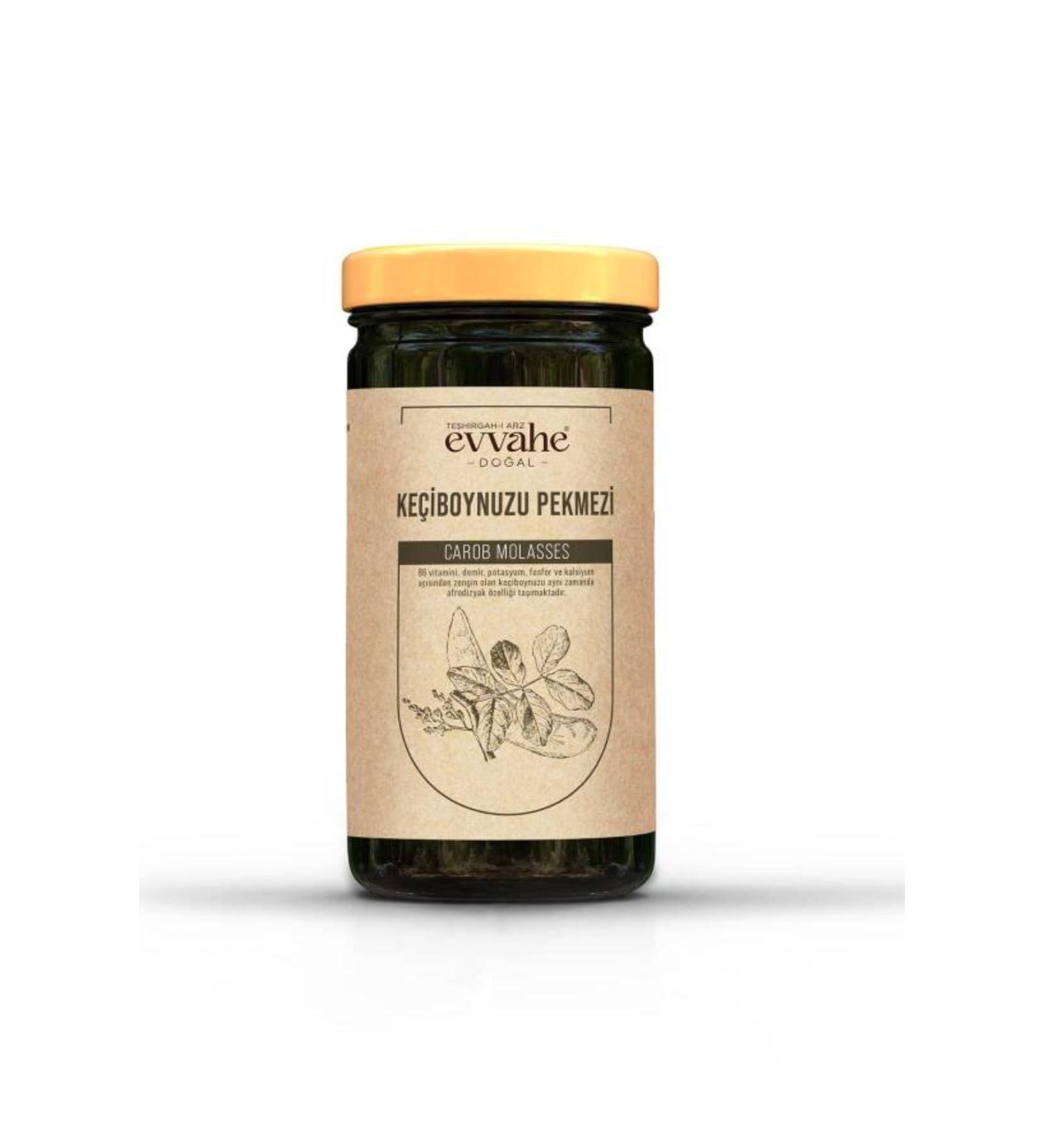EVVAHE NATURAL Carob Molasses (300 GR.)