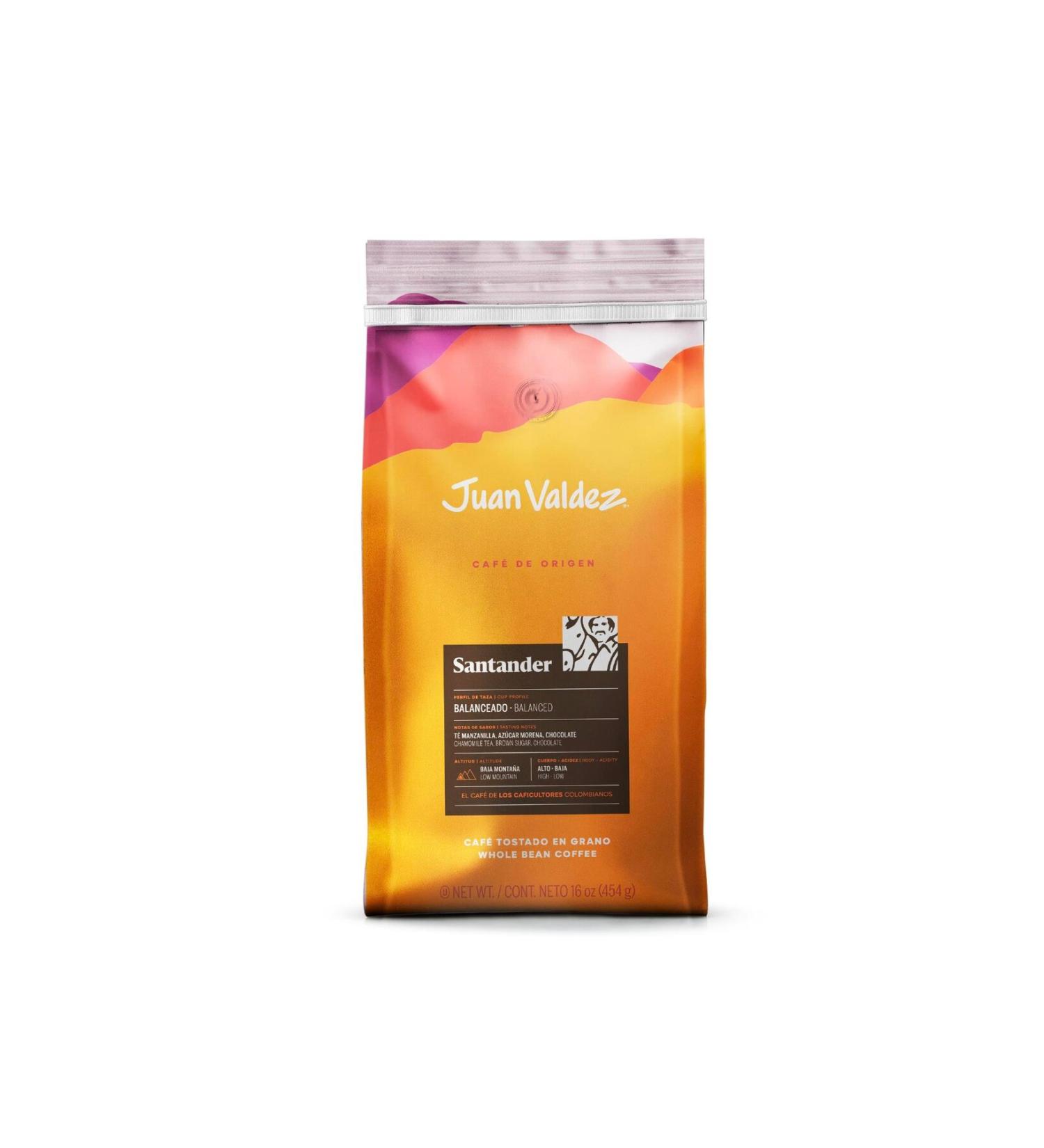 JUAN VALDEZ Santander Coffee Beans 454gr - Buy Online on GoSupps.com