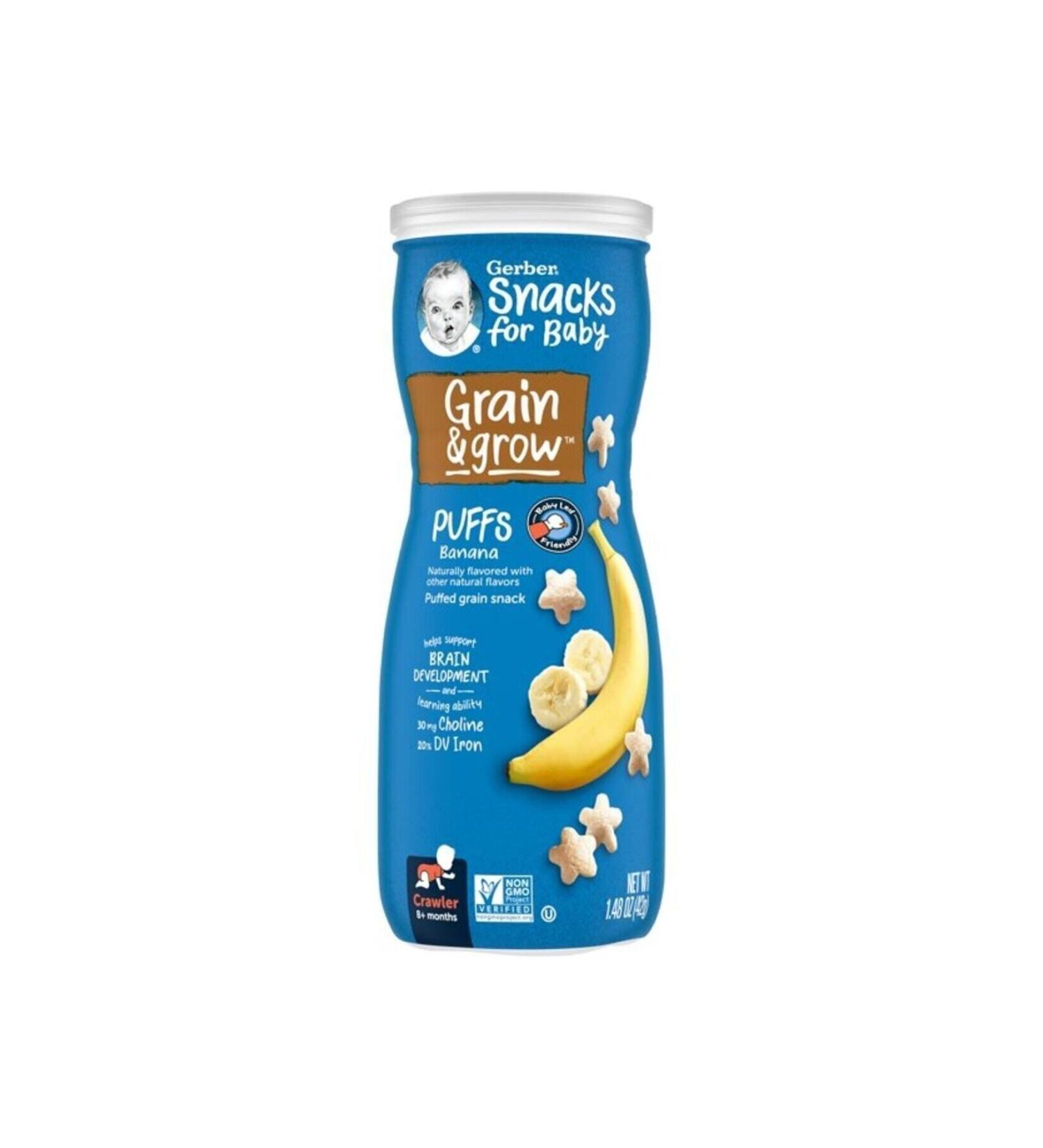 Gerber Puffs Banana Snack 42 Gr.