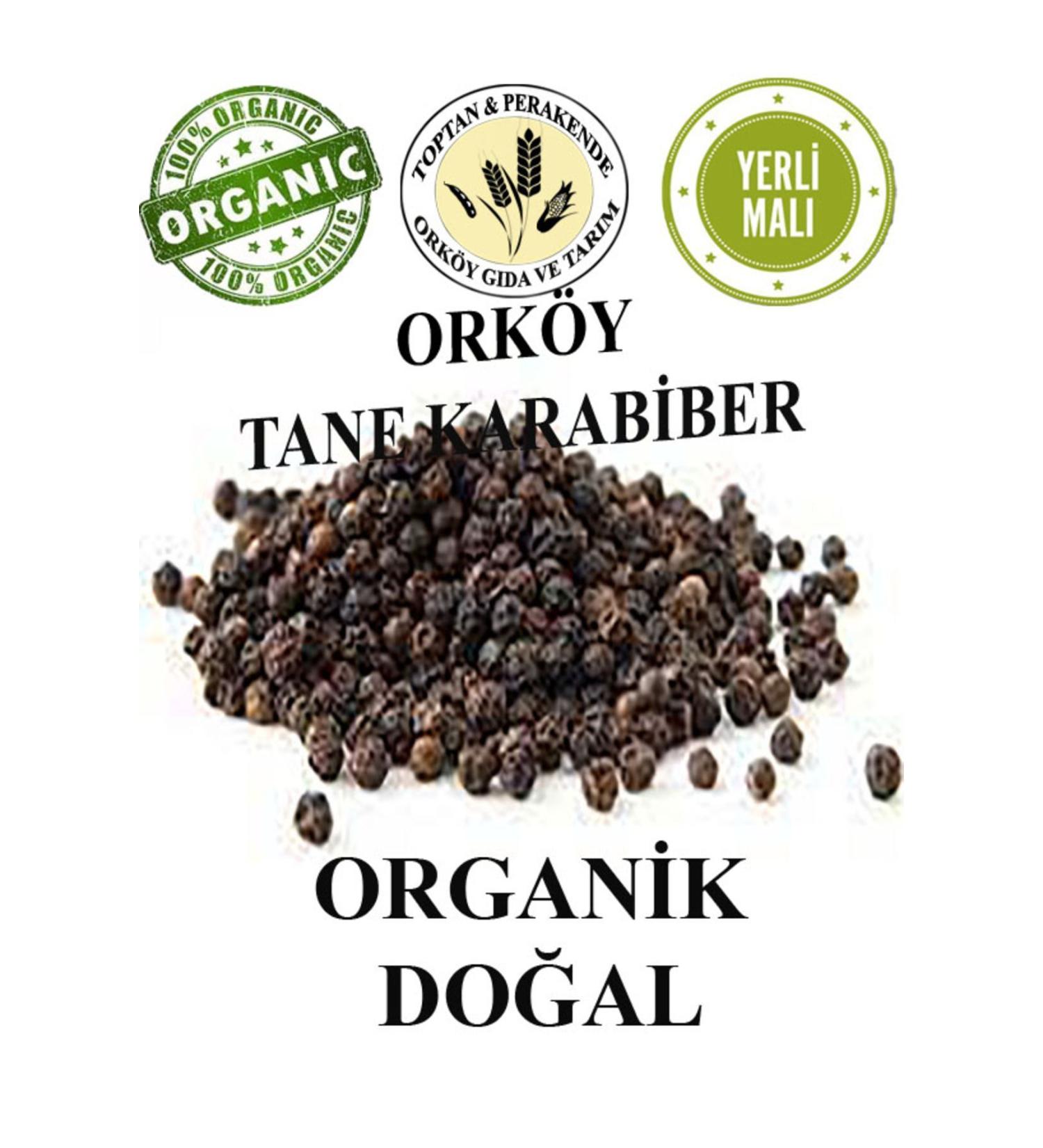 Orkoy Organic Black Pepper 250gr