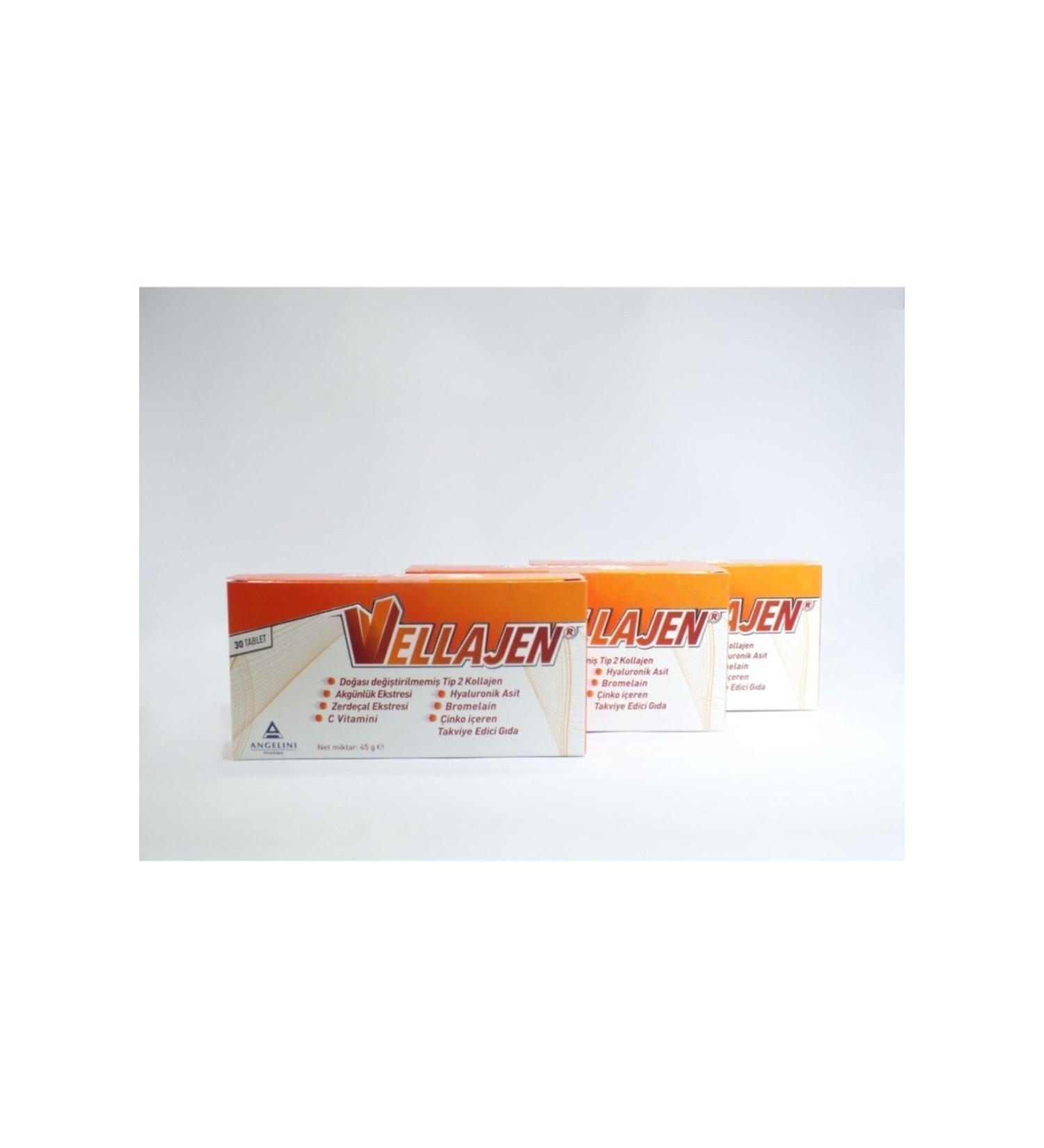 ANGELINI Vellajen 30 Tablets | 3 Pieces