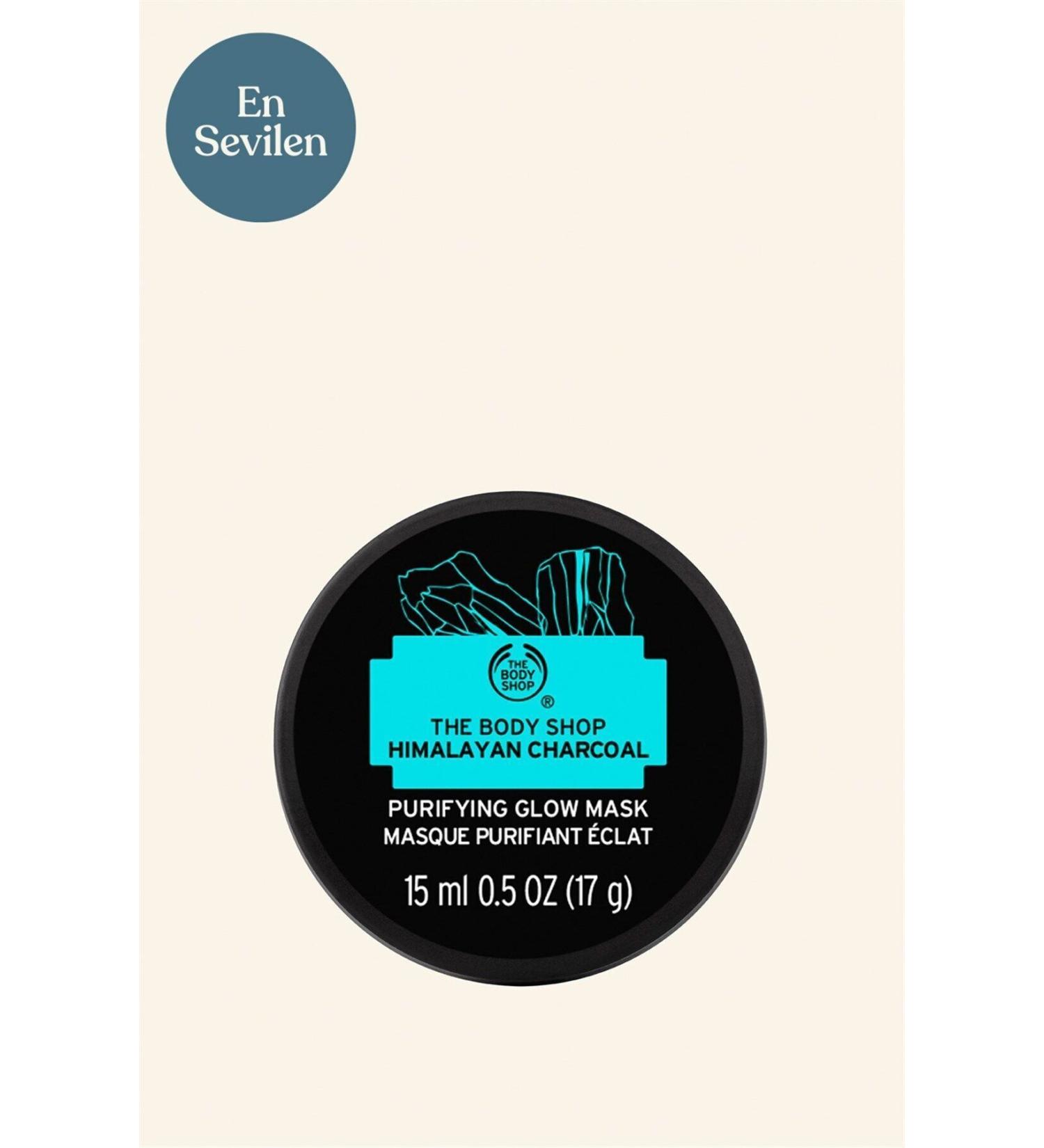 THE BODY SHOP Himalayan Charcoal Detoxifying Glowing Mask 15 ml - Buy Online on GoSupps.com