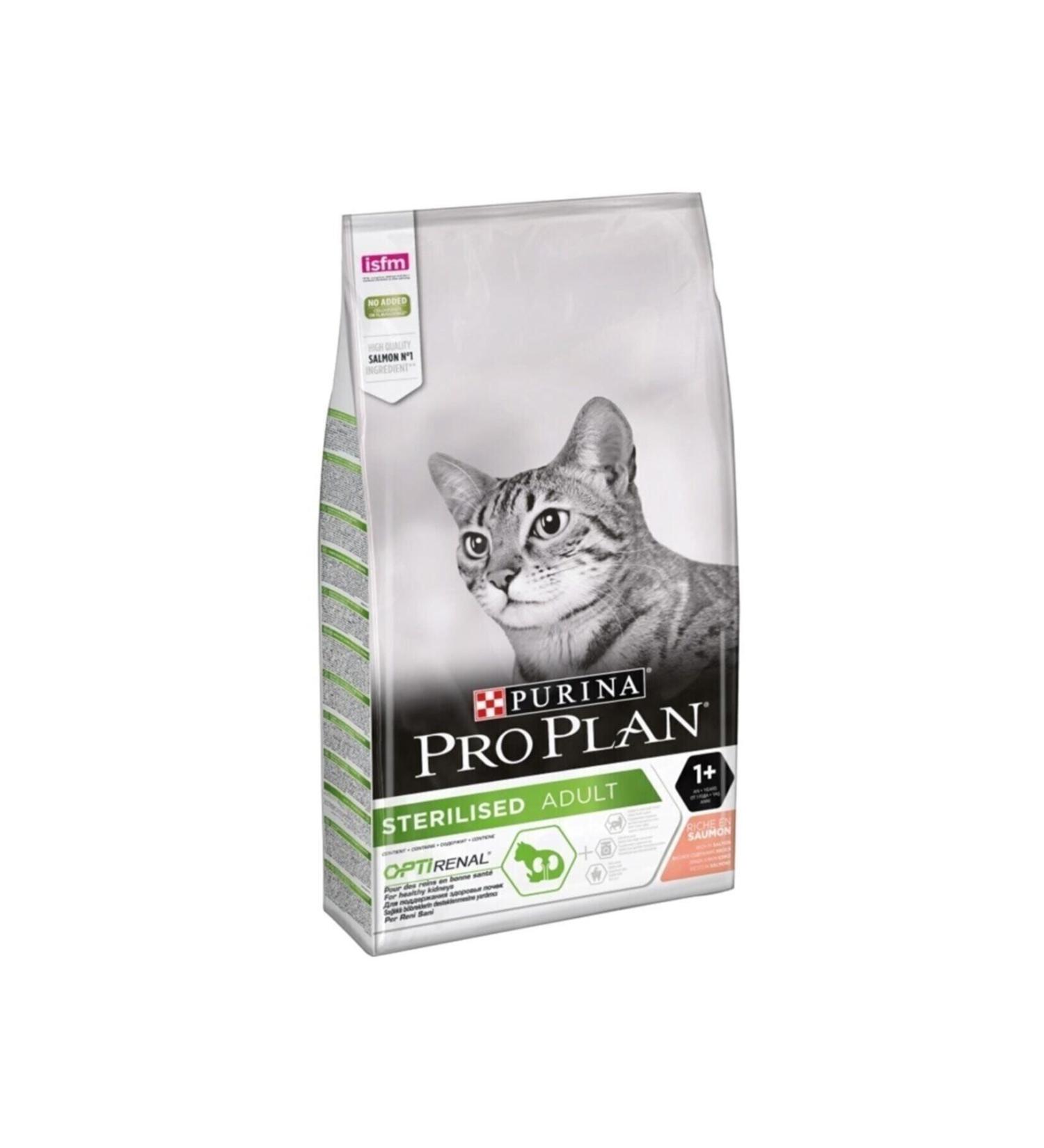 Purina Pro Plan Sterilized Salmon Adult Cat Food 3 Kg