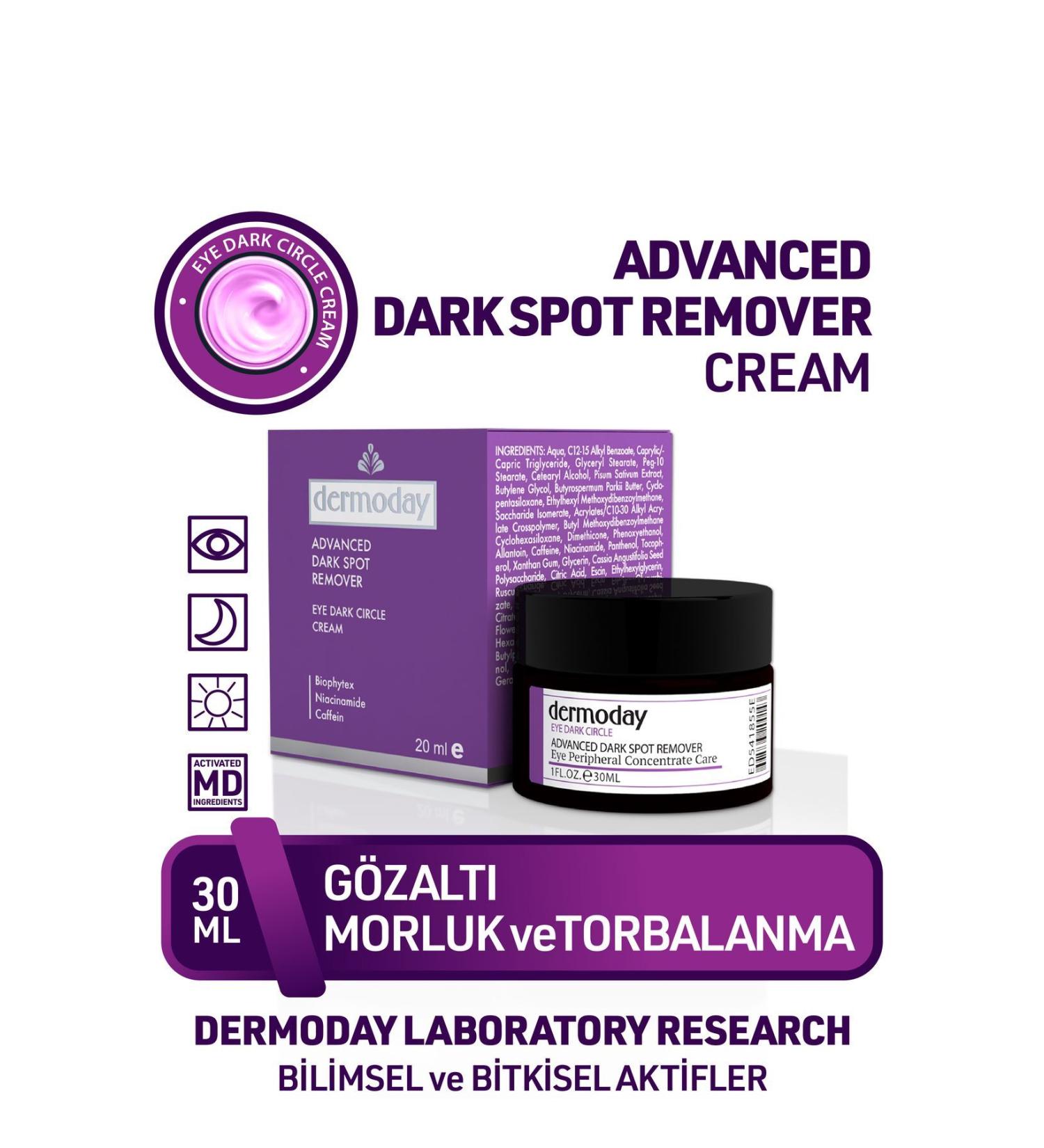 Dermoday Eye Dark Circle Under Eye Dark Circle and Pouch Cream - Buy Online on GoSupps.com