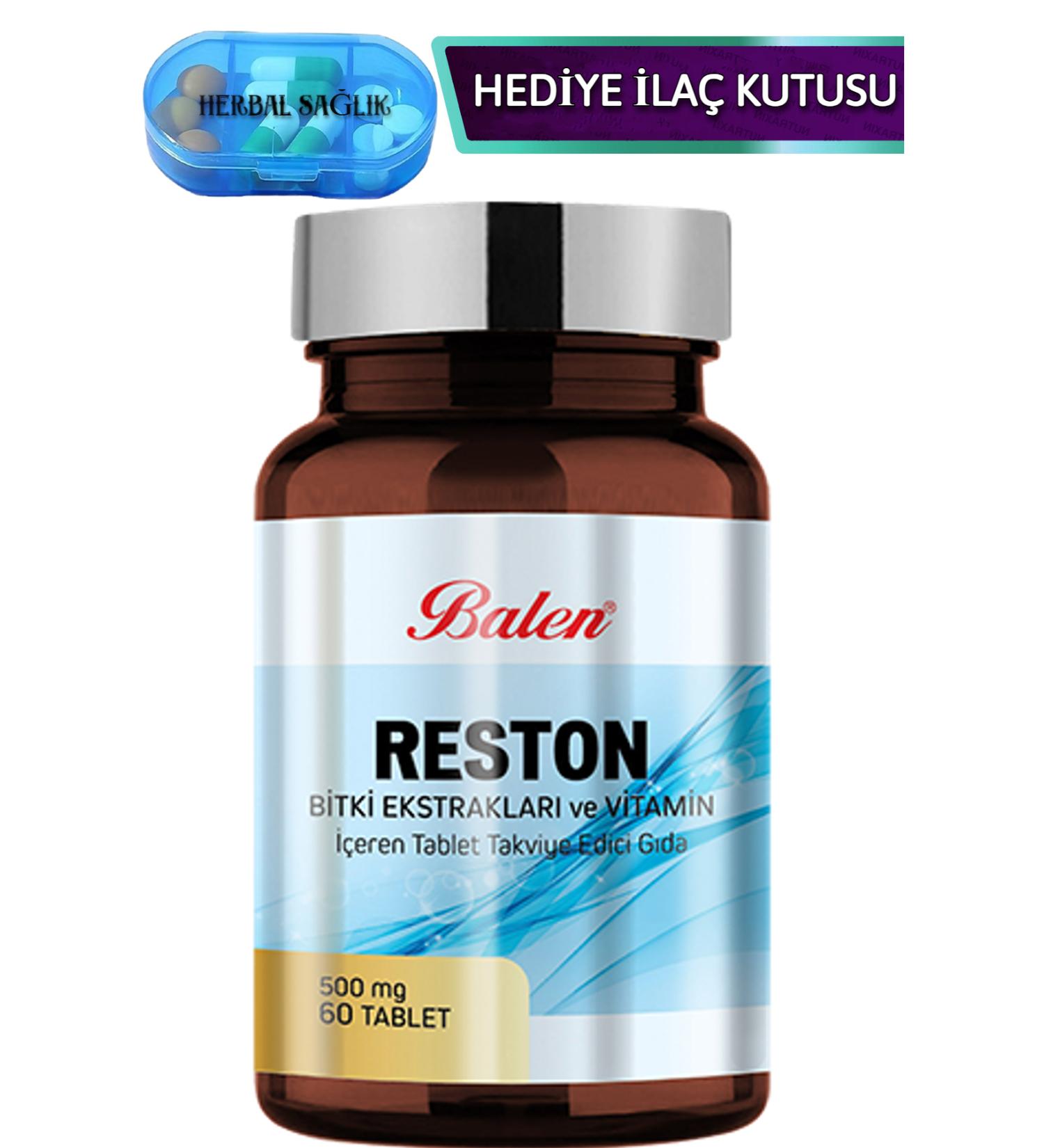 Balen Reston Plant Extracts and Vitamin Tablets 60 Pieces